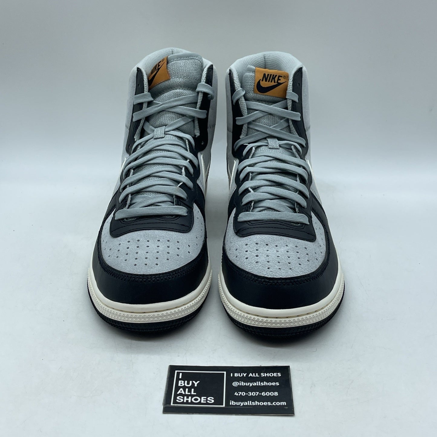 Size 12 - Nike Terminator High Black and Light Pumice (FJ4198-001)