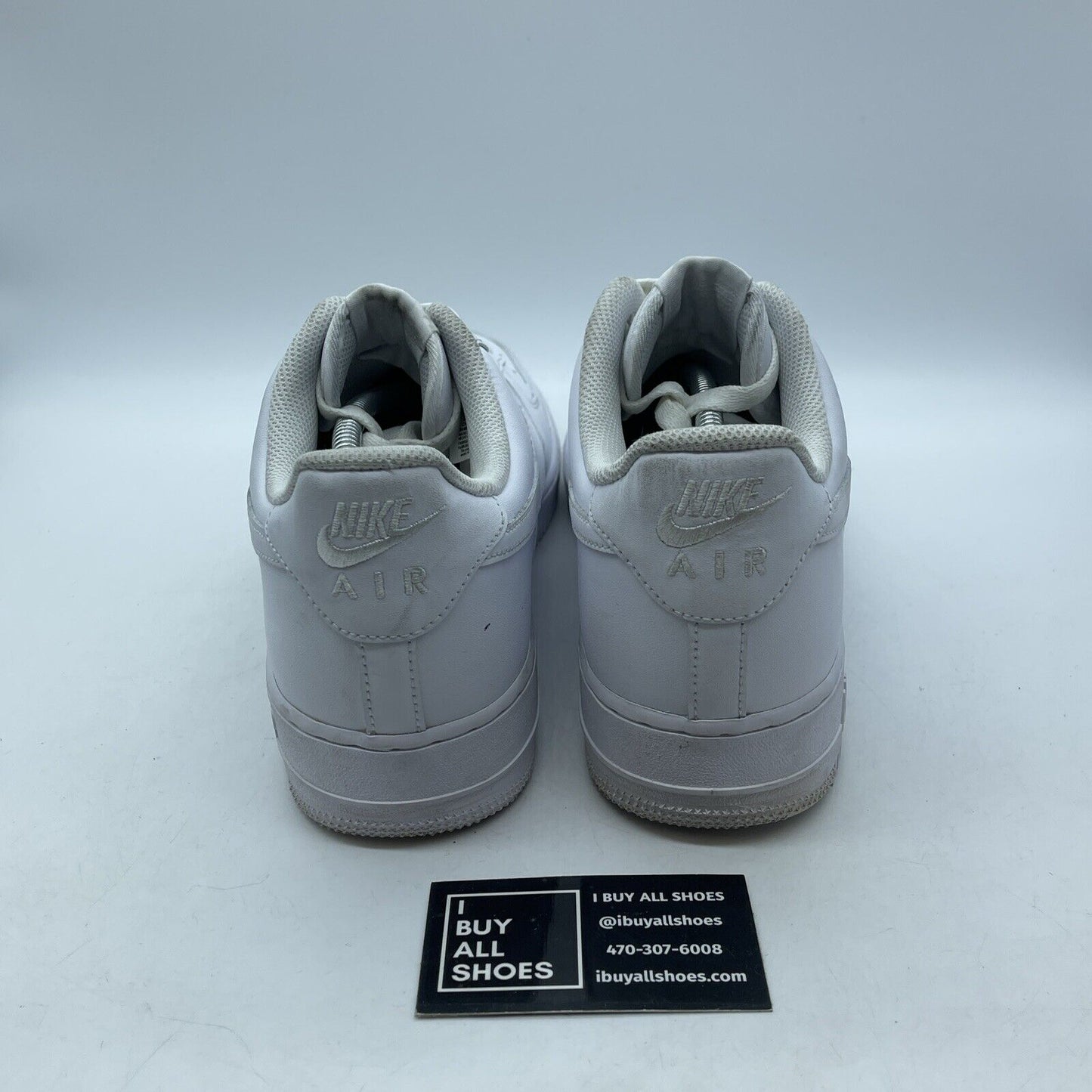 Size 12 - Nike Air Force 1 '07 Low Triple White Suede Leather (CW2288-111)