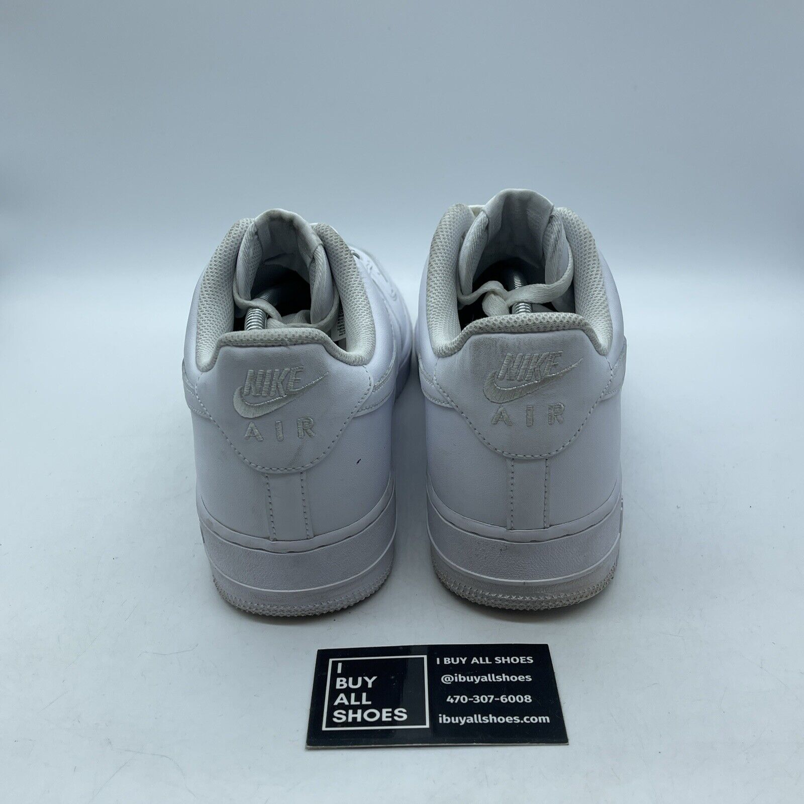 Size 12 - Nike Air Force 1 '07 Low Triple White Suede Leather (CW2288-111)
