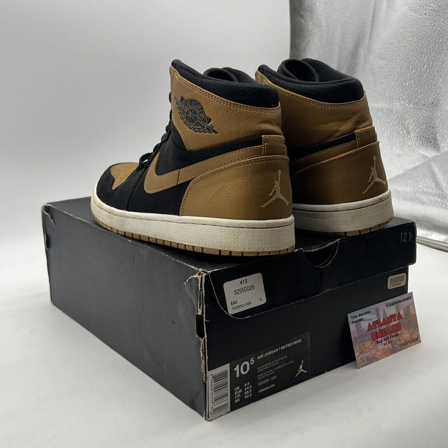 Size 10.5 - Air Jordan 1 Retro High Melo (332550-026)