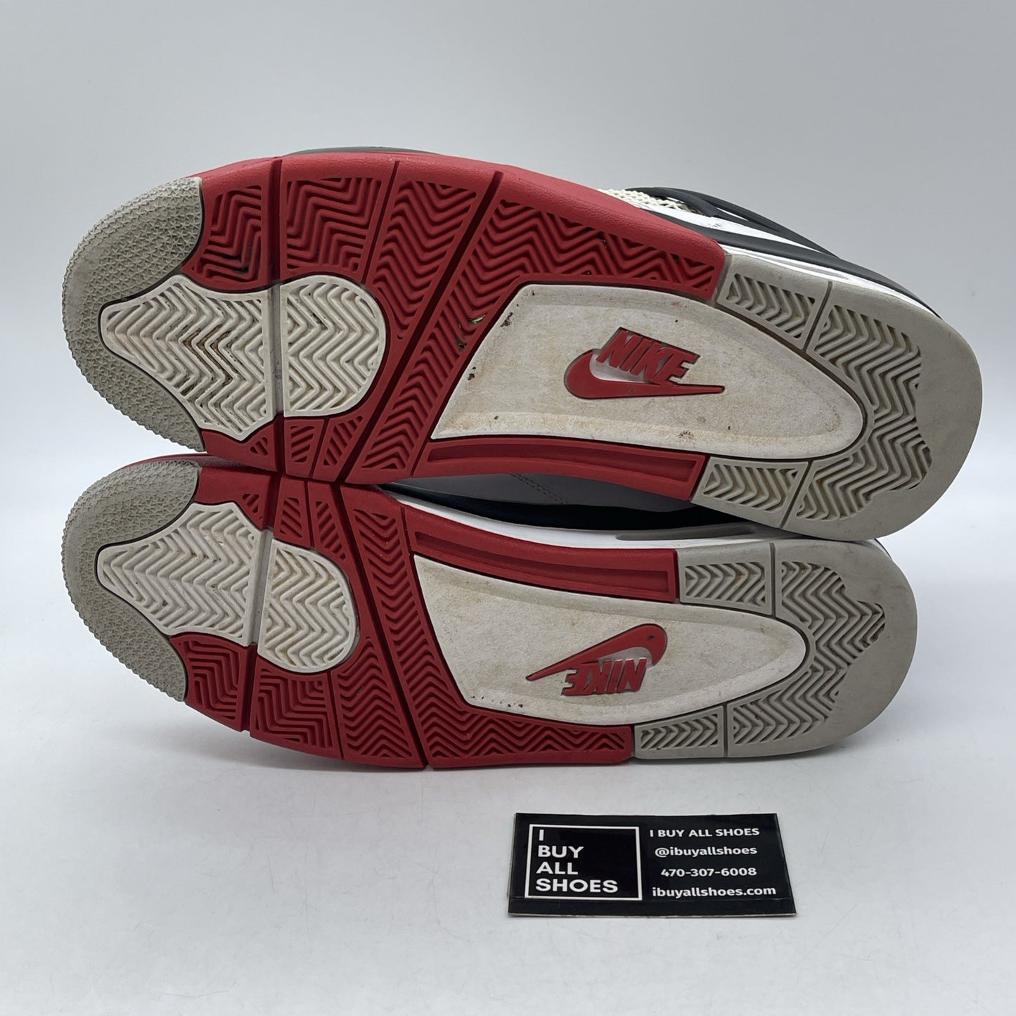 Size 10.5 - Jordan 4 Retro OG Mid Fire Red Black Leather (DC7770-160)