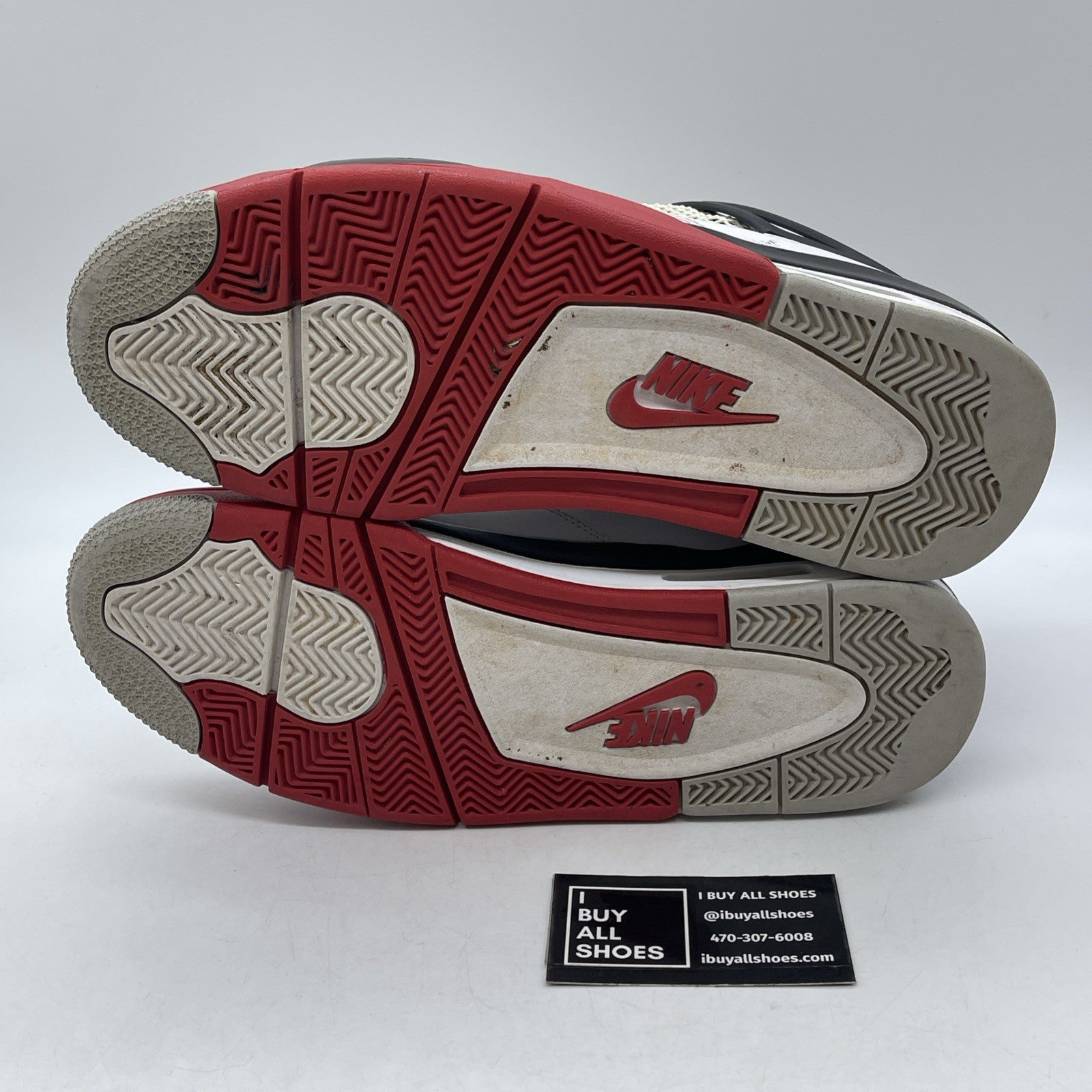 Size 10.5 - Jordan 4 Retro OG Mid Fire Red Black Leather (DC7770-160)