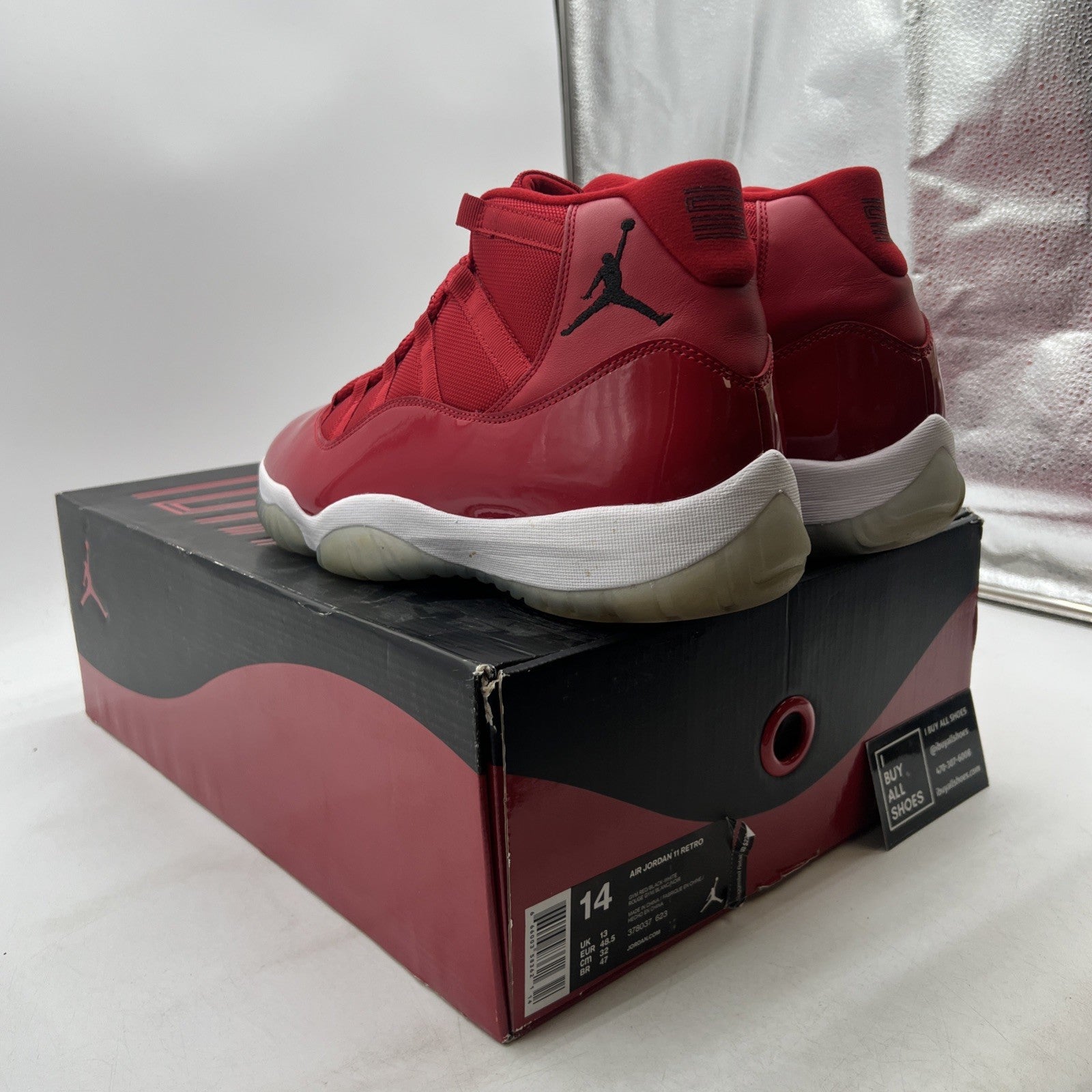 Size 14 - Air Jordan 11 Retro High Win Like '96 (378037-623)