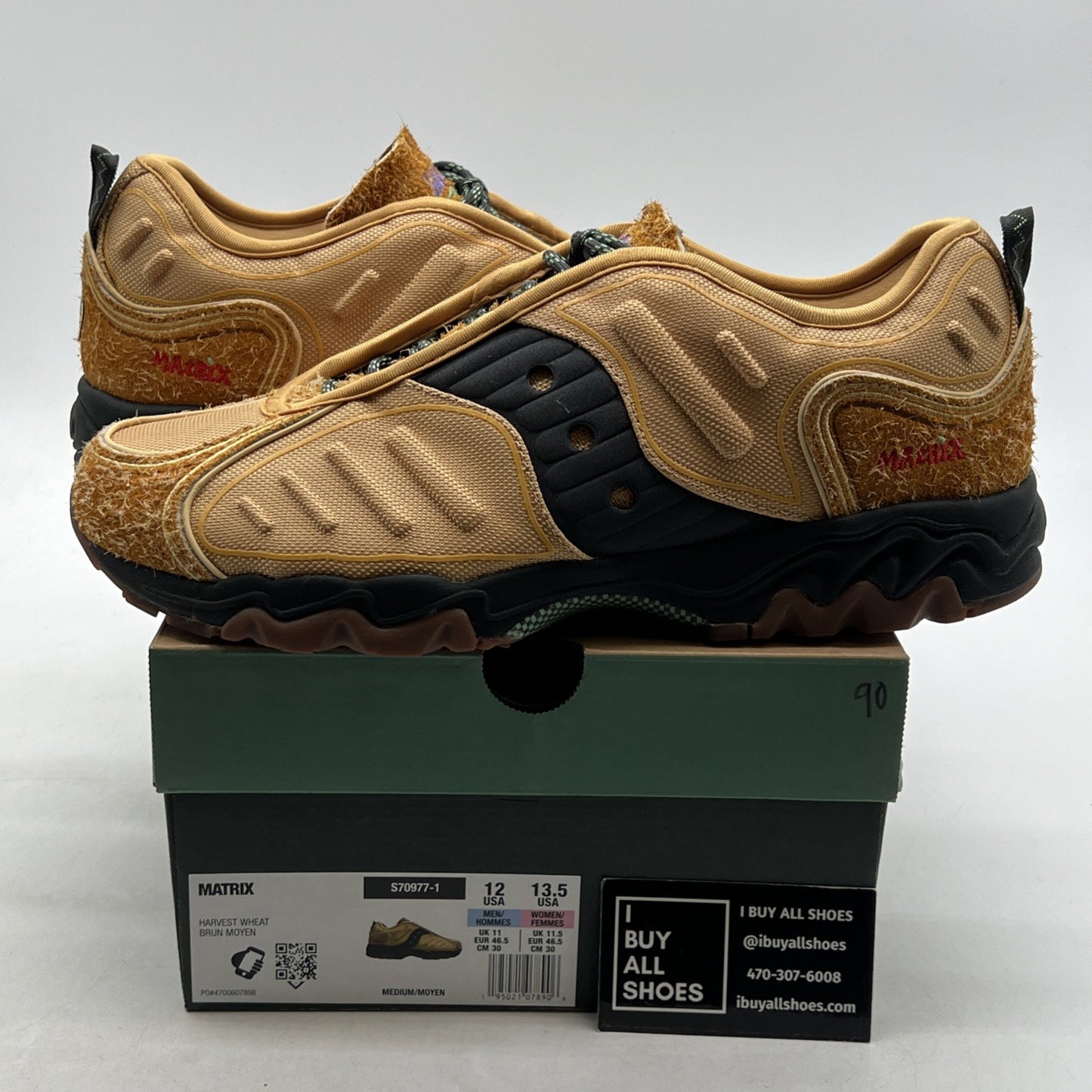 Size 12 - Saucony Colour Plus Companie x Matrix Harvest Wheat (S70977-1)