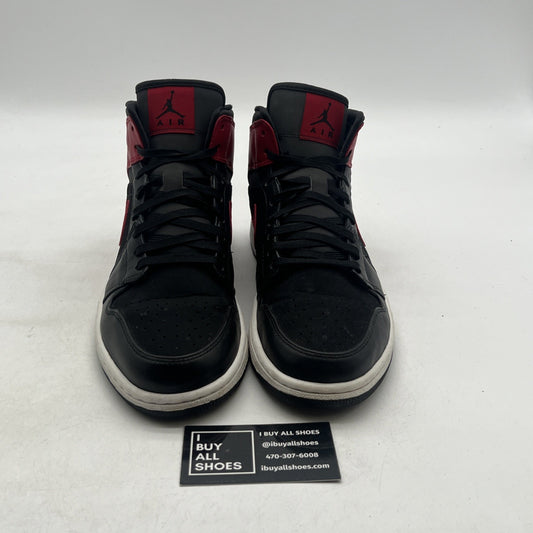 Size 9.5 - Air Jordan 1 Mid Gym Red (554724-024)