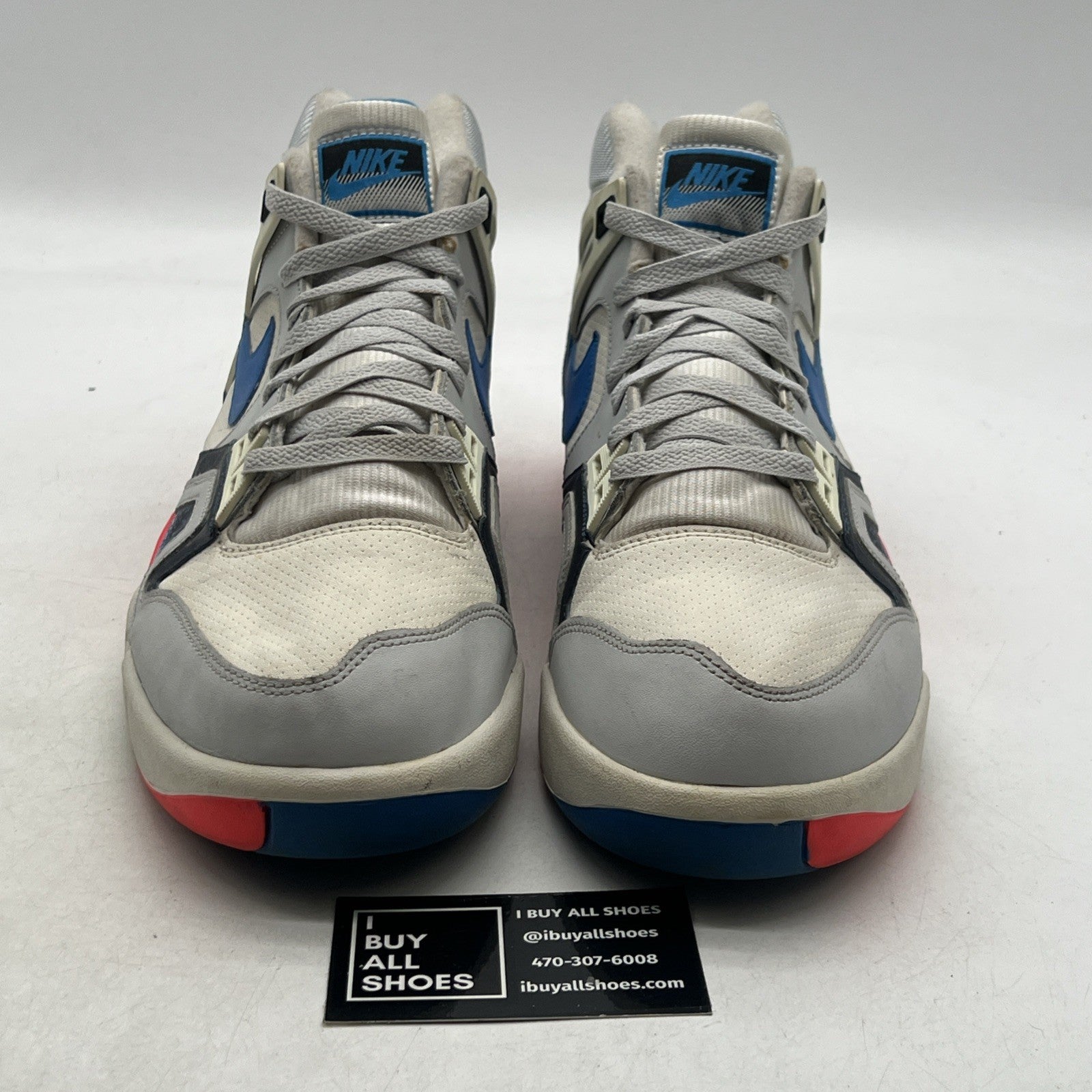 Size 13 - Nike Air Tech Challenge 2 White Photo Blue (318408-101)