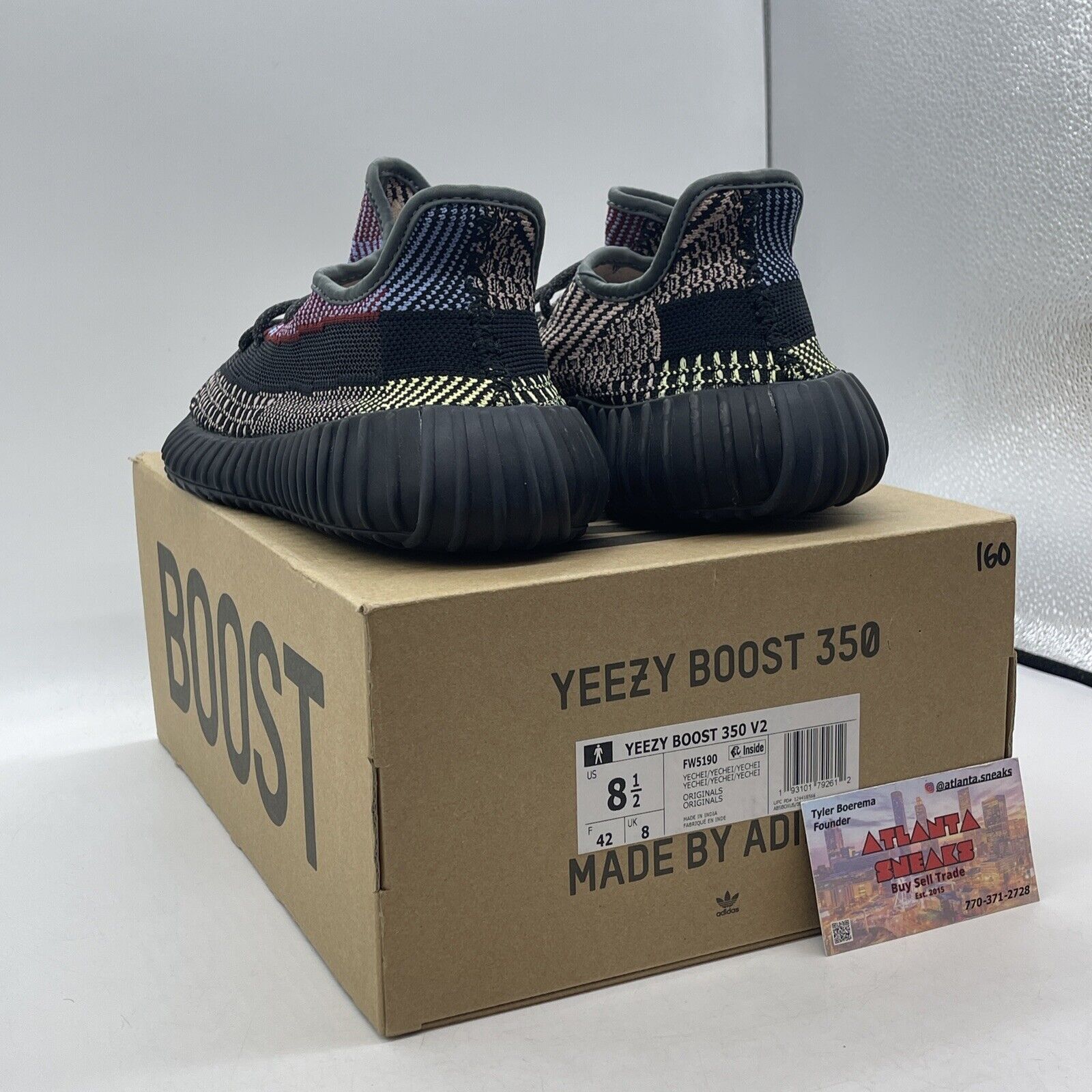 Size 8.5 - adidas Yeezy Boost 350 V2 Yecheil Non-Reflective (FW5190)