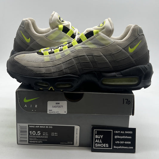 Size 10.5 - Nike Air Max 95 OG 2015 Neon (554970-071)