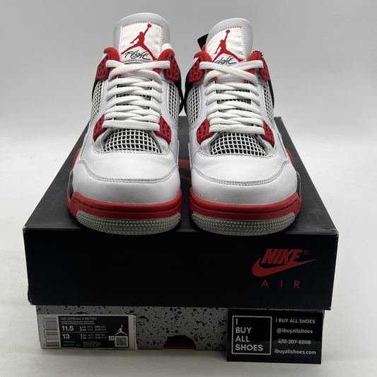 Size 11.5 - Air Jordan 4 Retro OG Mid Fire Red (DC7770-160)