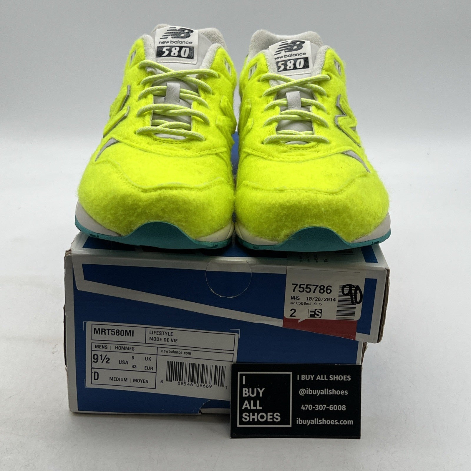 Size 9.5 - New Balance Mita x 580 Battle of The Surfaces (MRT580MI)