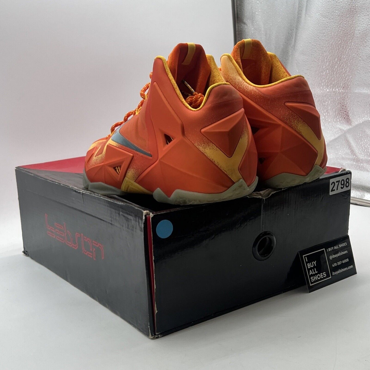 Size 12 - Nike LeBron 11 Preheat Forging Iron