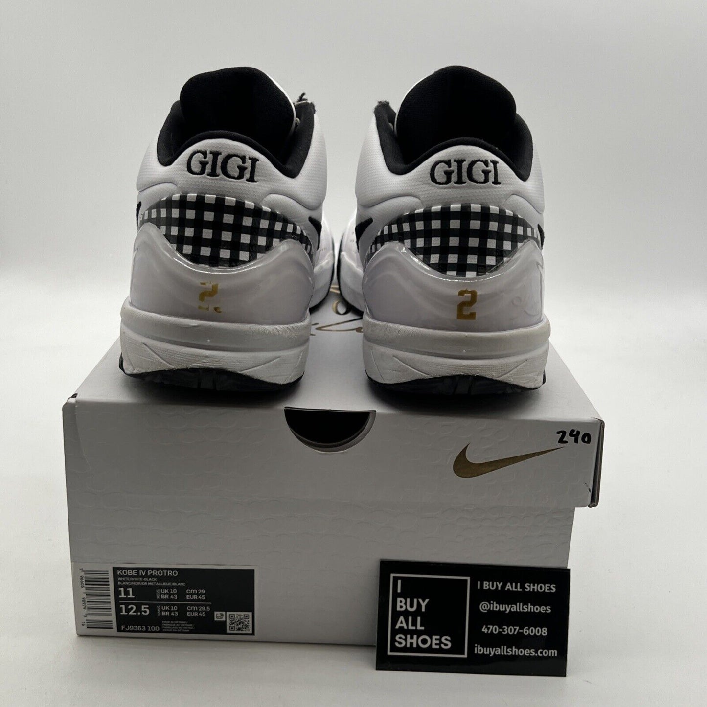 Size 11 - Nike Zoom Kobe 4 Protro Mambacita (FJ9363-100)