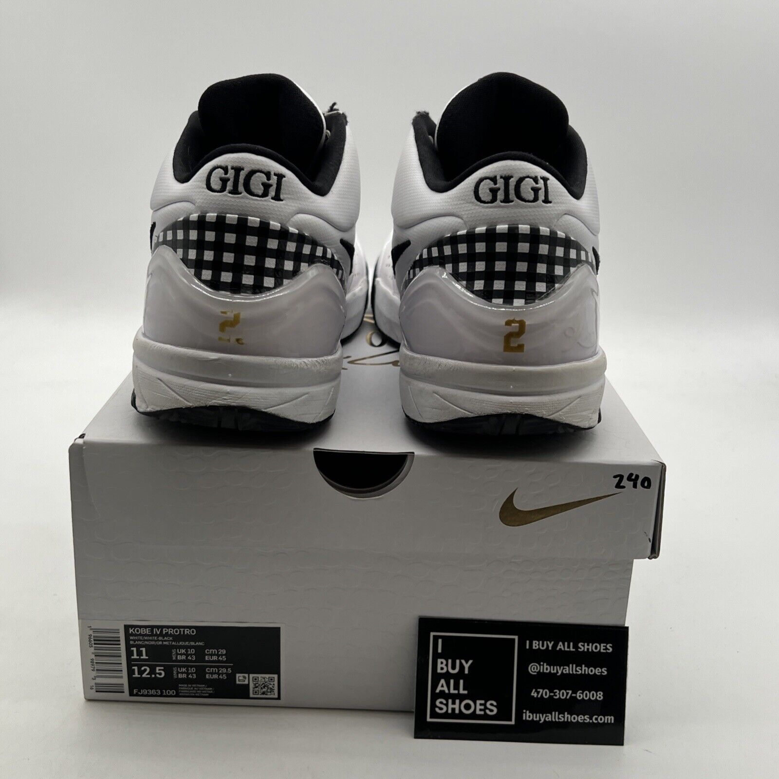 Size 11 - Nike Zoom Kobe 4 Protro Mambacita (FJ9363-100)