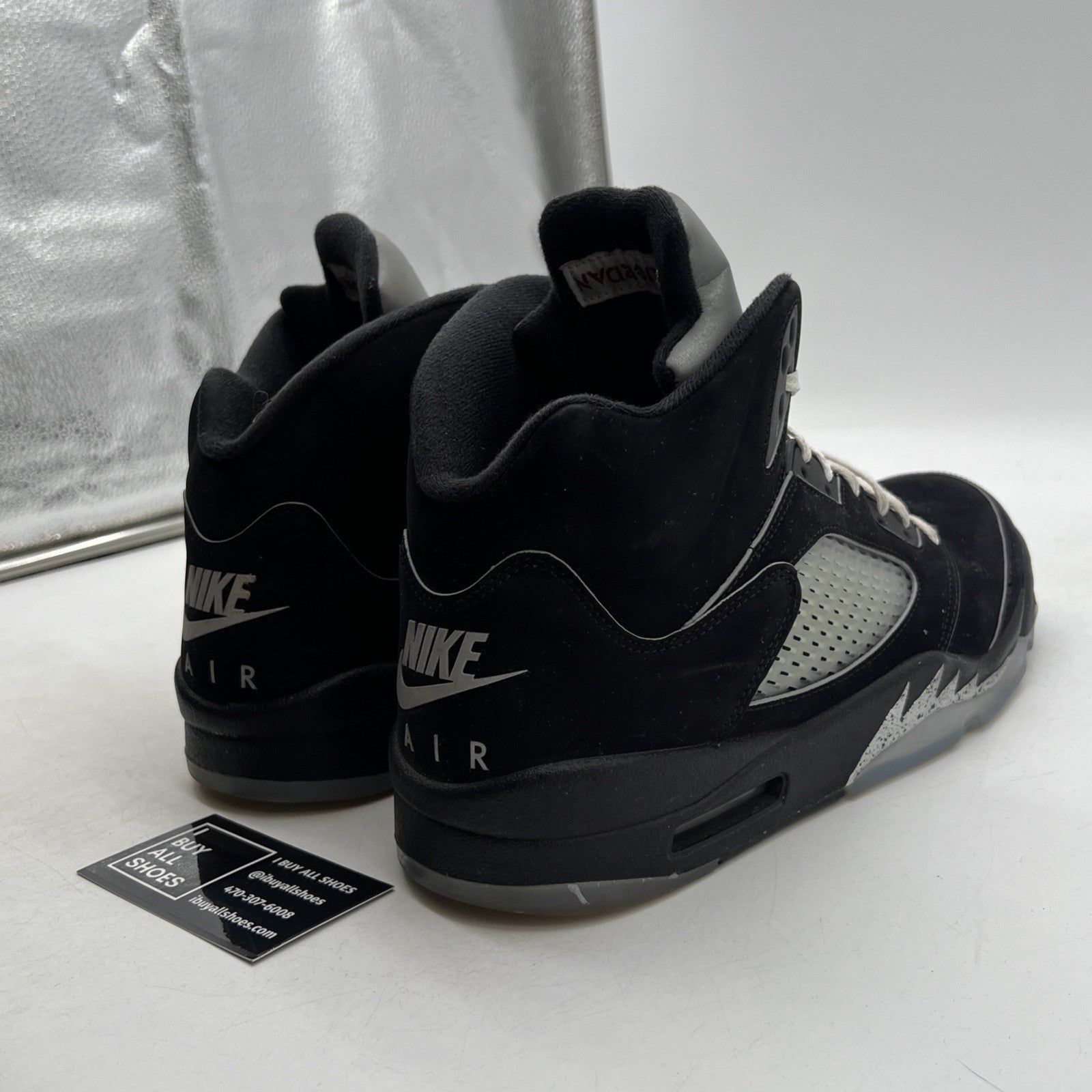 Size 13 - Air Jordan 5 Retro OG Black Metallic Reimagined (HF3975-001)