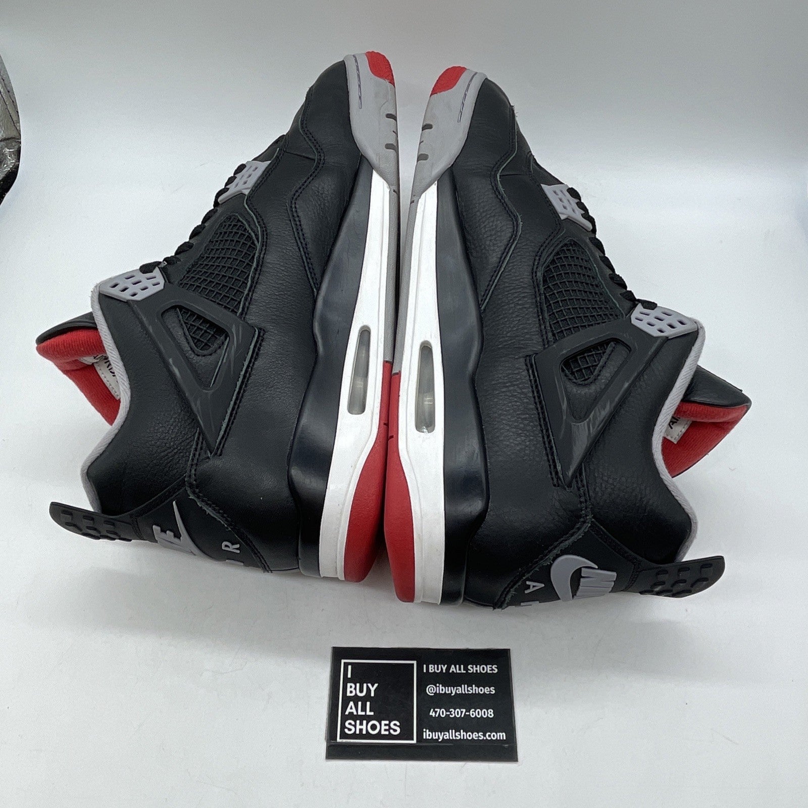 Size 13 - Air Jordan 4 Retro bred release 2012 (FV5029-006)