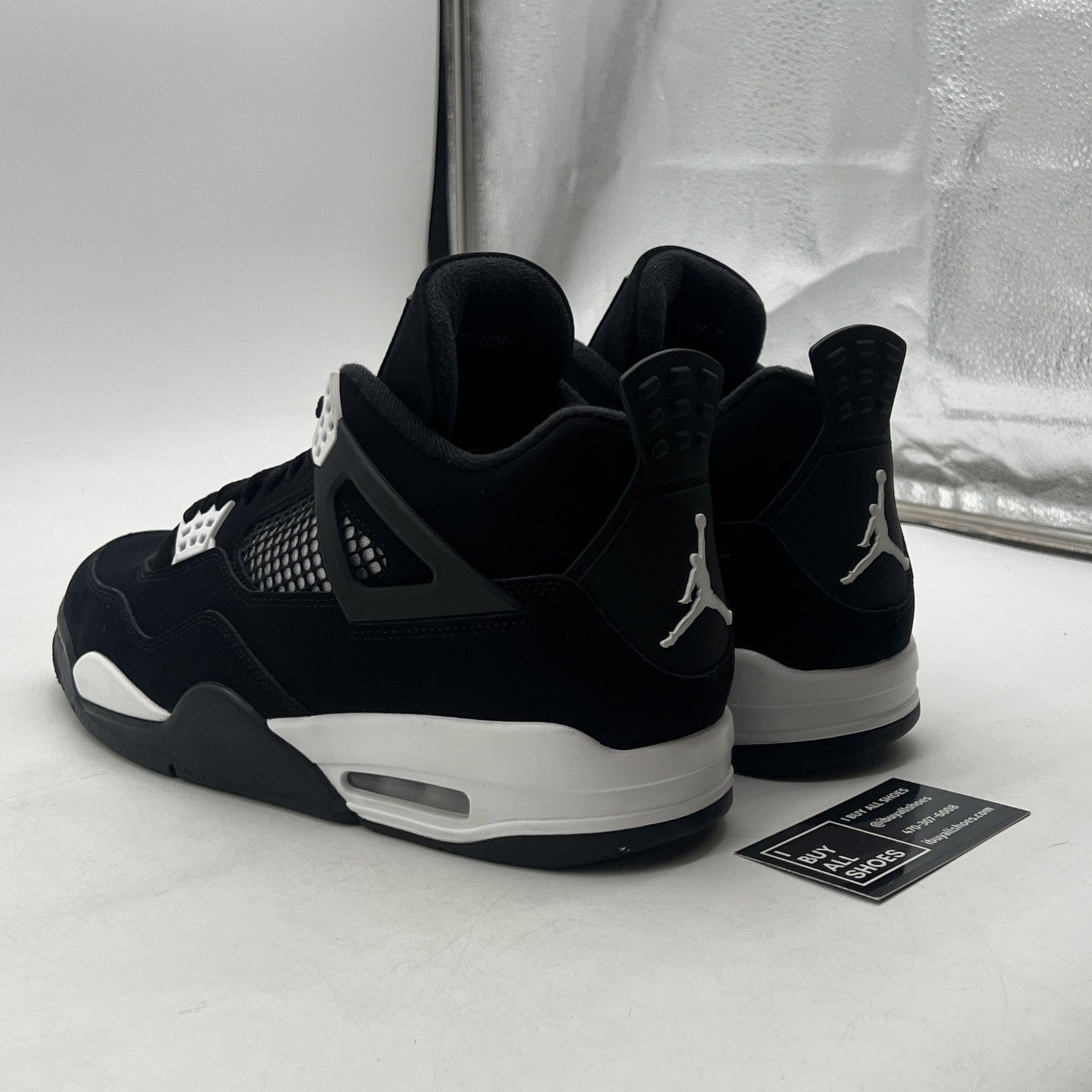 Size 12 - Air Jordan 4 Retro White Thunder (FQ8138-001)