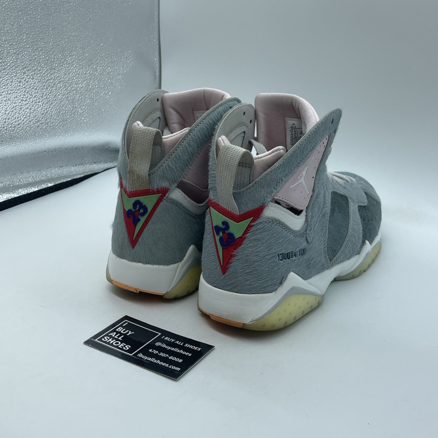 Size 10.5 - Air Jordan 7 Retro SE Hare 2.0 Grey Pink Suede (CT8528-002)