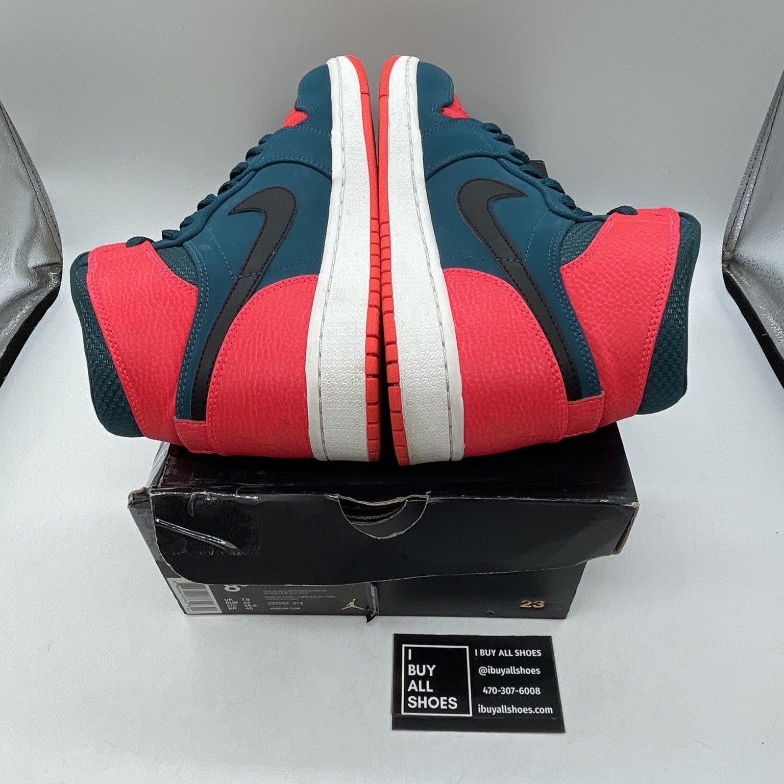 Size 8.5 - Air Jordan 1 Retro High Russell Westbrook Blue Suede (332550-312)