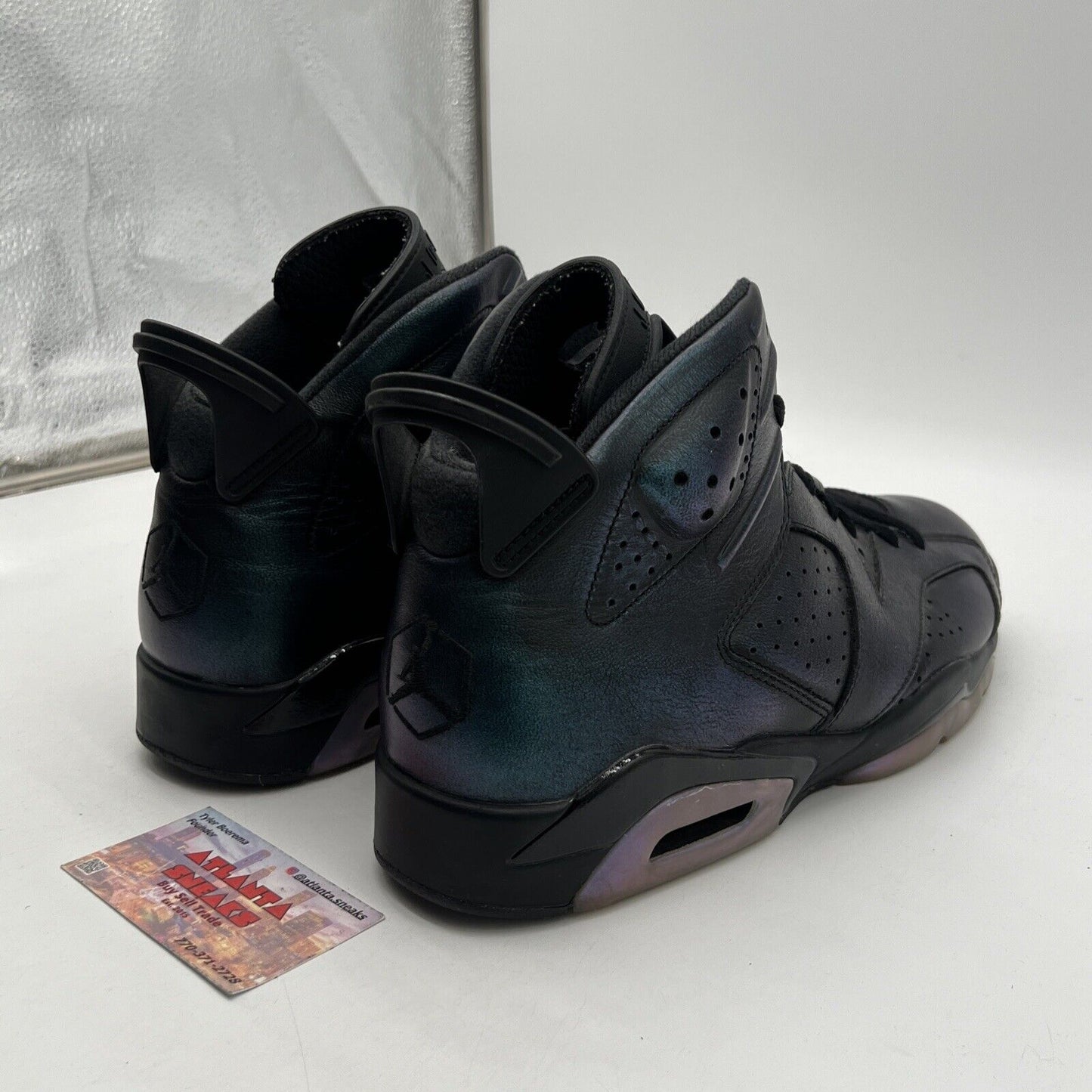 Size 11.5 - Air Jordan 6 Retro All Star - Chameleon Blue Purple (907961-015)