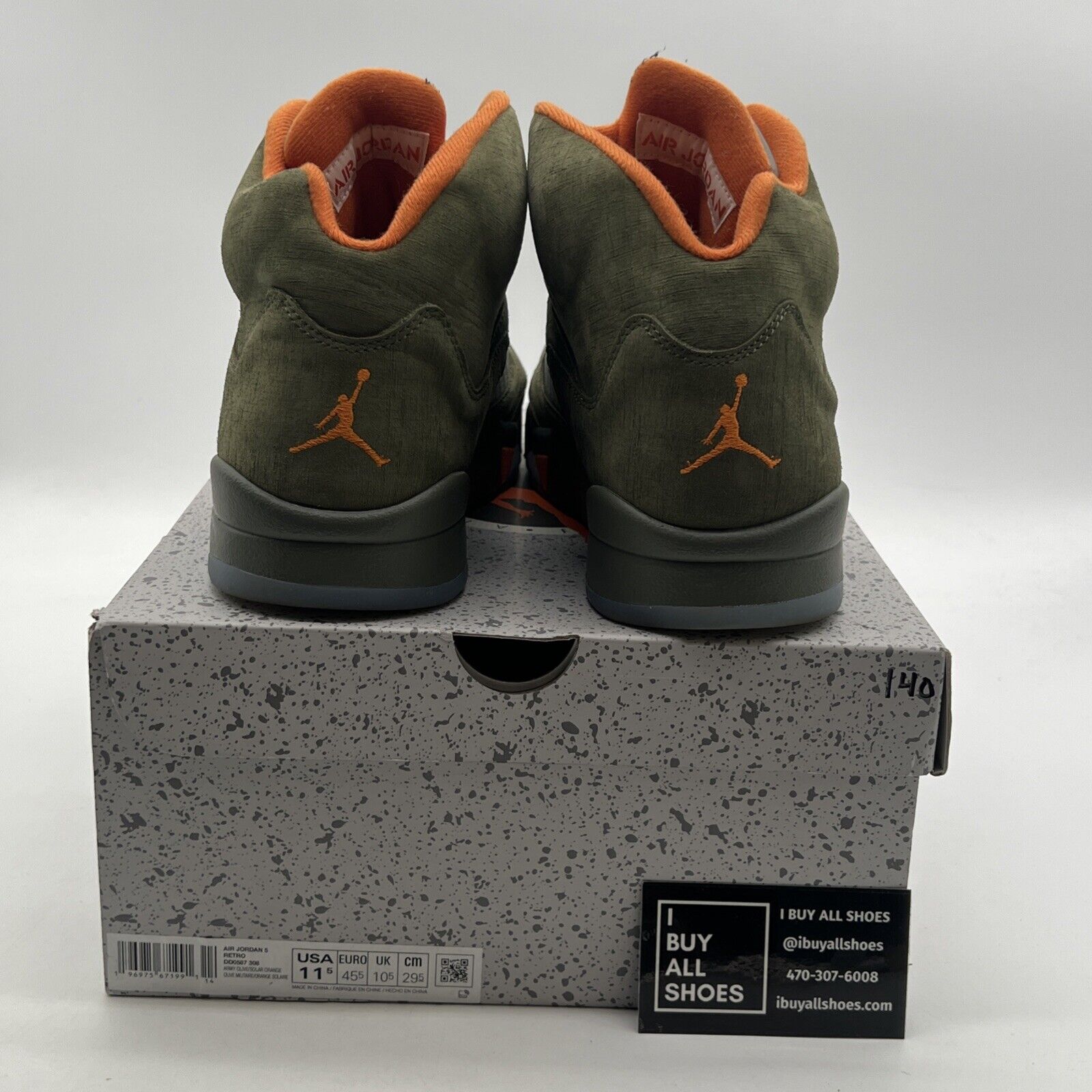 Size 11.5 - Air Jordan 5 Retro 2024 Olive (DD0587-308)
