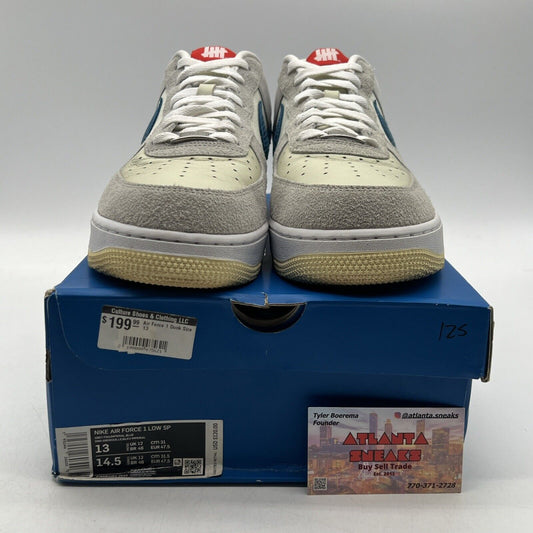 Size 13 - Nike Undefeated x Air Force 1 Low 5 On It Blue Suede (DM8561-001)