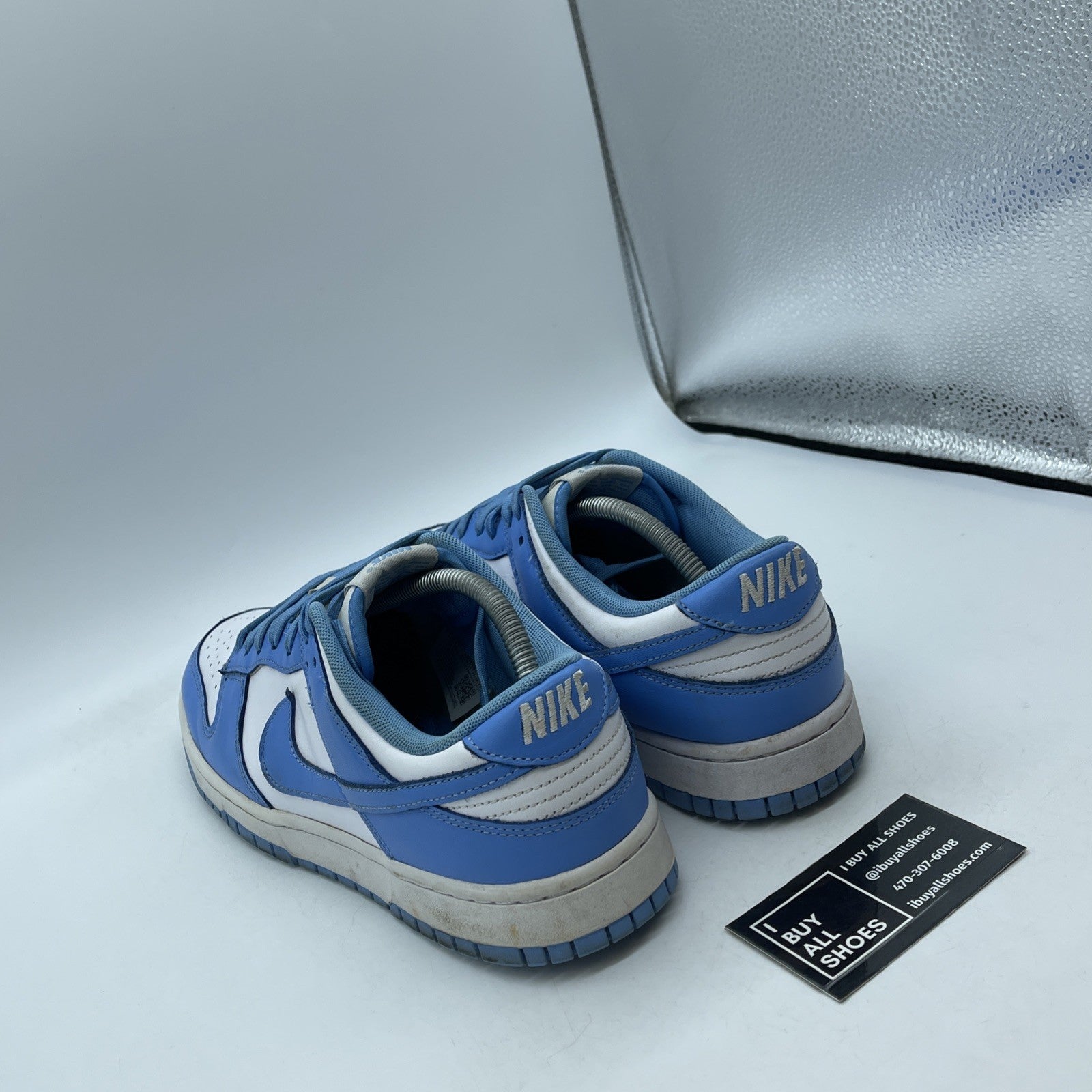 Size 10.5 - Nike Dunk Low University Blue White Leather (DO1391-102)