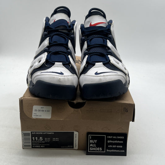 Size 11.5 - Nike Air More Uptempo 2012 Olympic (414962-401)