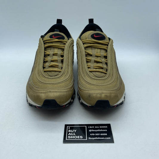 Size 12 - Nike Air Max 97 OG QS Metallic Gold Suede Leather (884421-700)