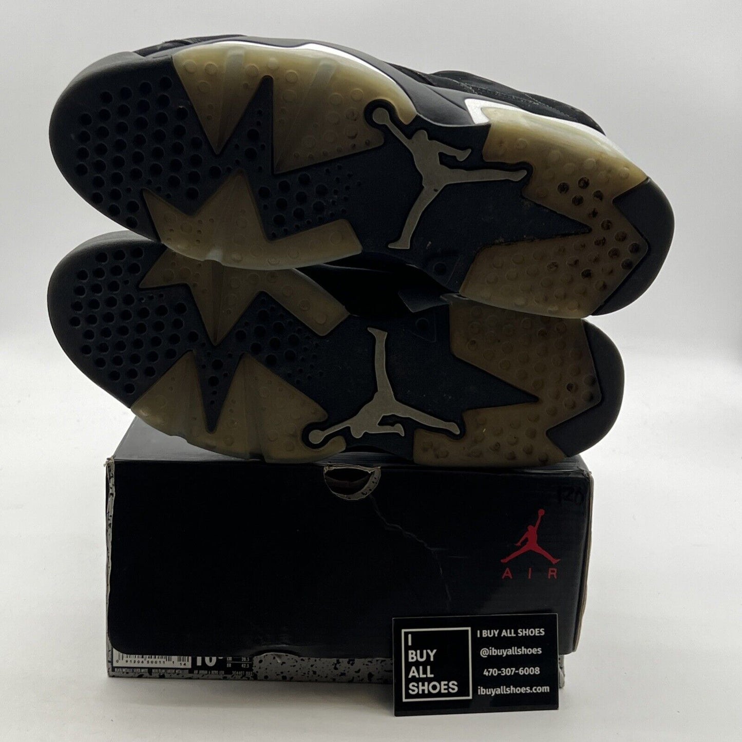 Size 10.5 - Air Jordan 6 Retro Low Chrome (304401-003)