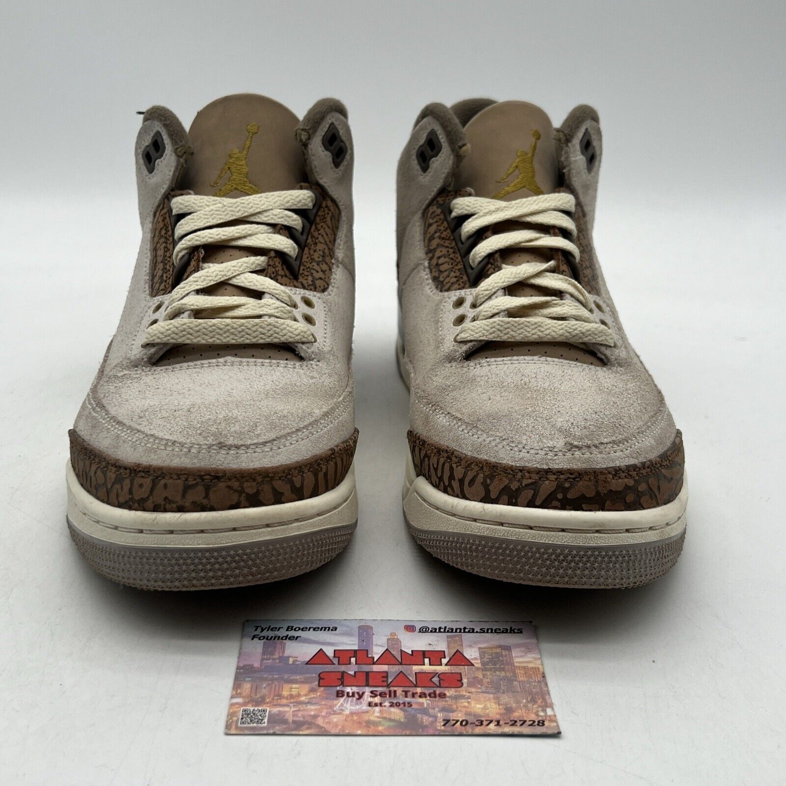 Size 8 - Jordan 3 Retro Low Palomino Brown White Cream (CT8532-102)