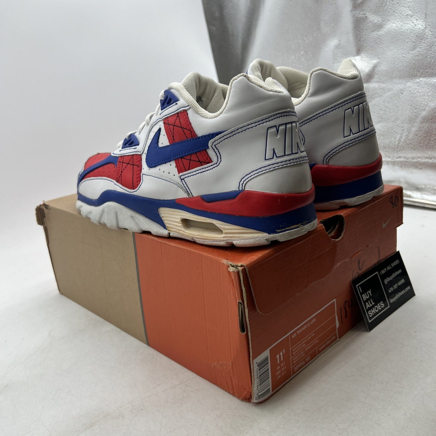 Size 11.5 - Nike Air Trainer Sc Low Remix Da Kickz (309956-141)