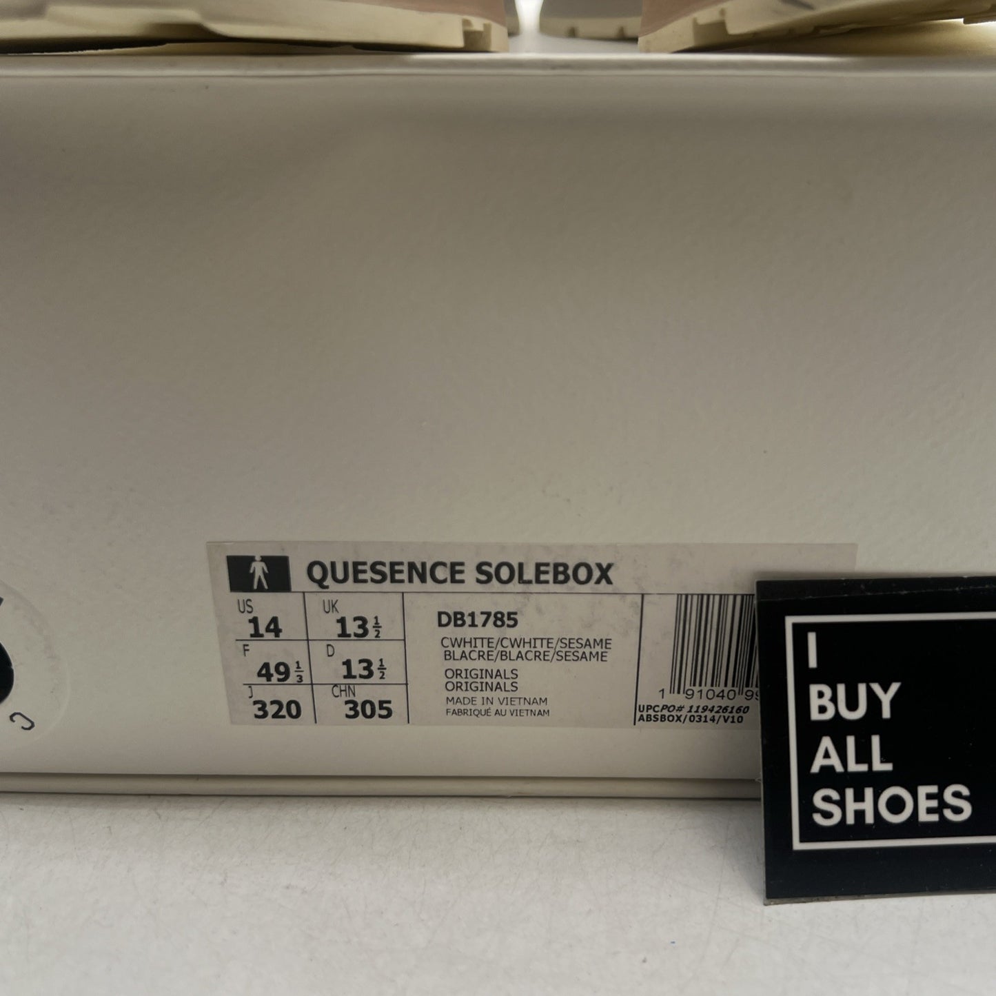 Size 14 - adidas Solebox x Quesence Italian Leathers Pack (DB1785)