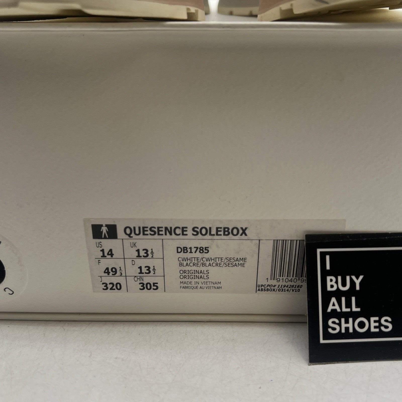 Size 14 - adidas Solebox x Quesence Italian Leathers Pack (DB1785)