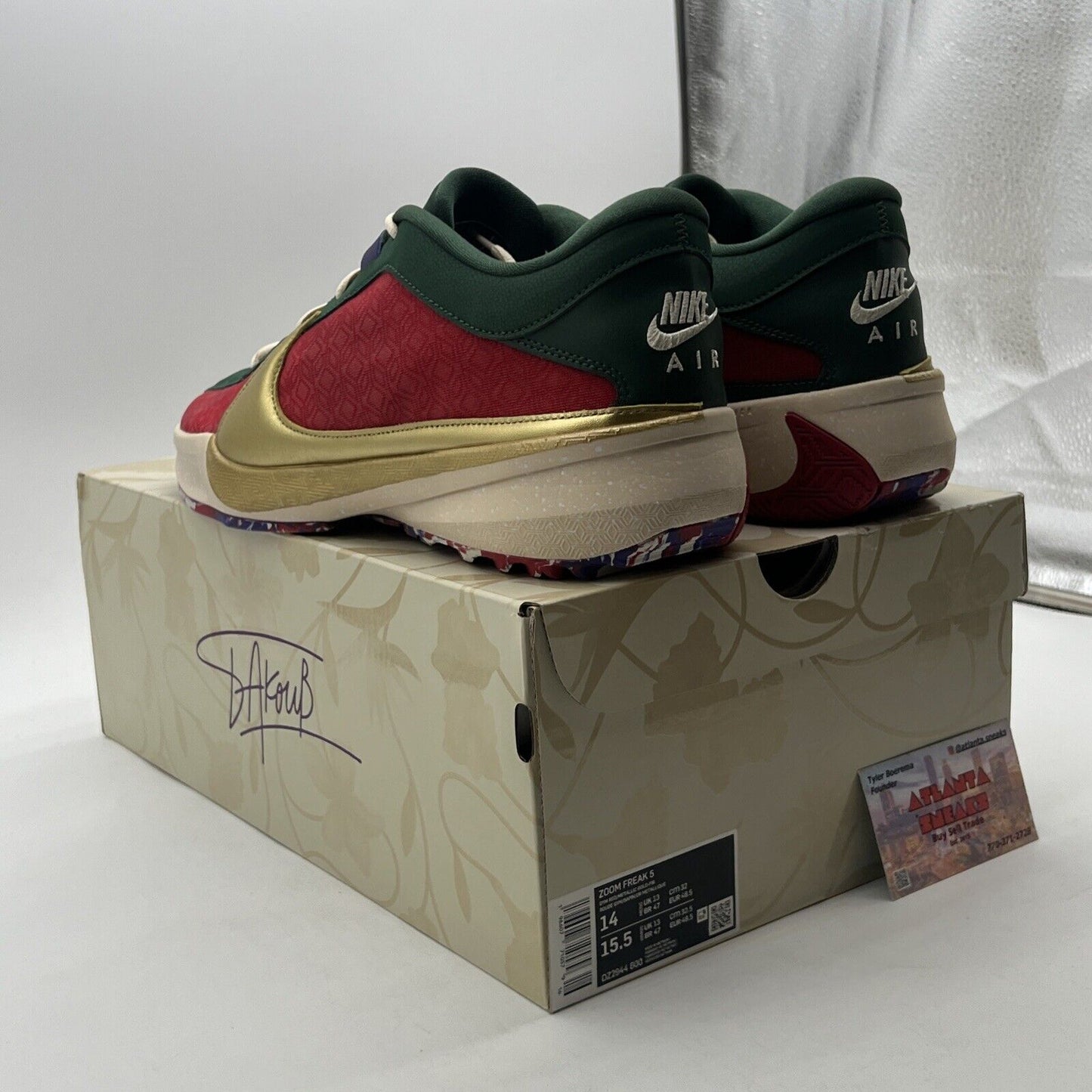 Size 14 - Nike Zoom Freak 5 NRG Keep It A Buck (DZ2944-600)