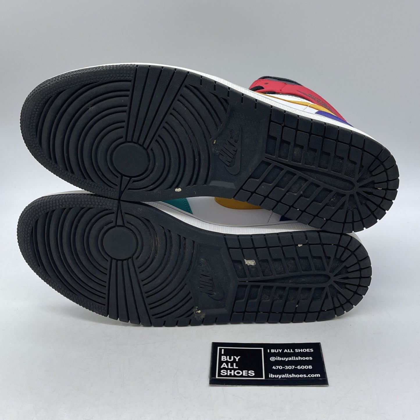 Size 11 - Air Jordan 1 Mid Multi-Color Suede Leather (554724-125)
