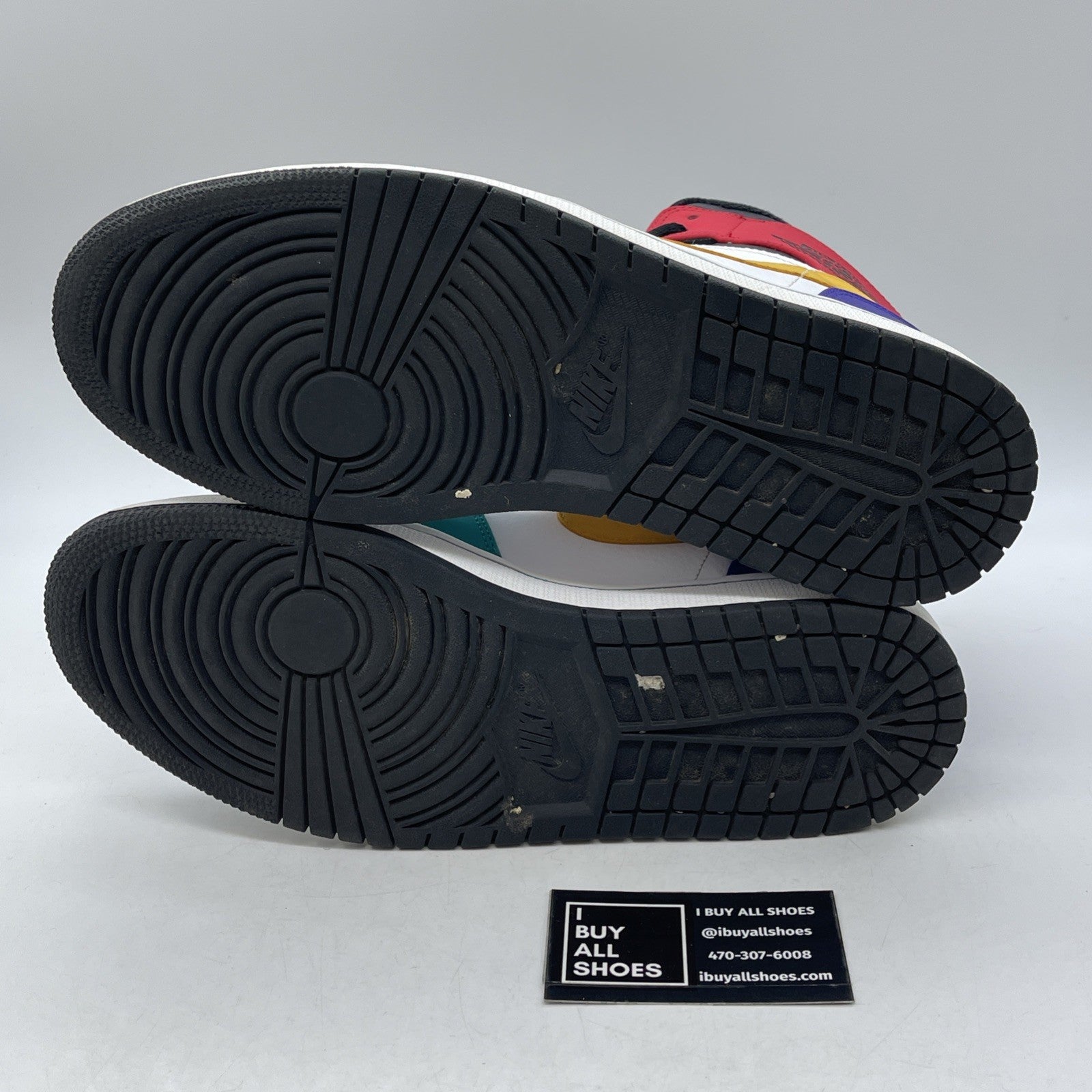 Size 11 - Air Jordan 1 Mid Multi-Color Suede Leather (554724-125)