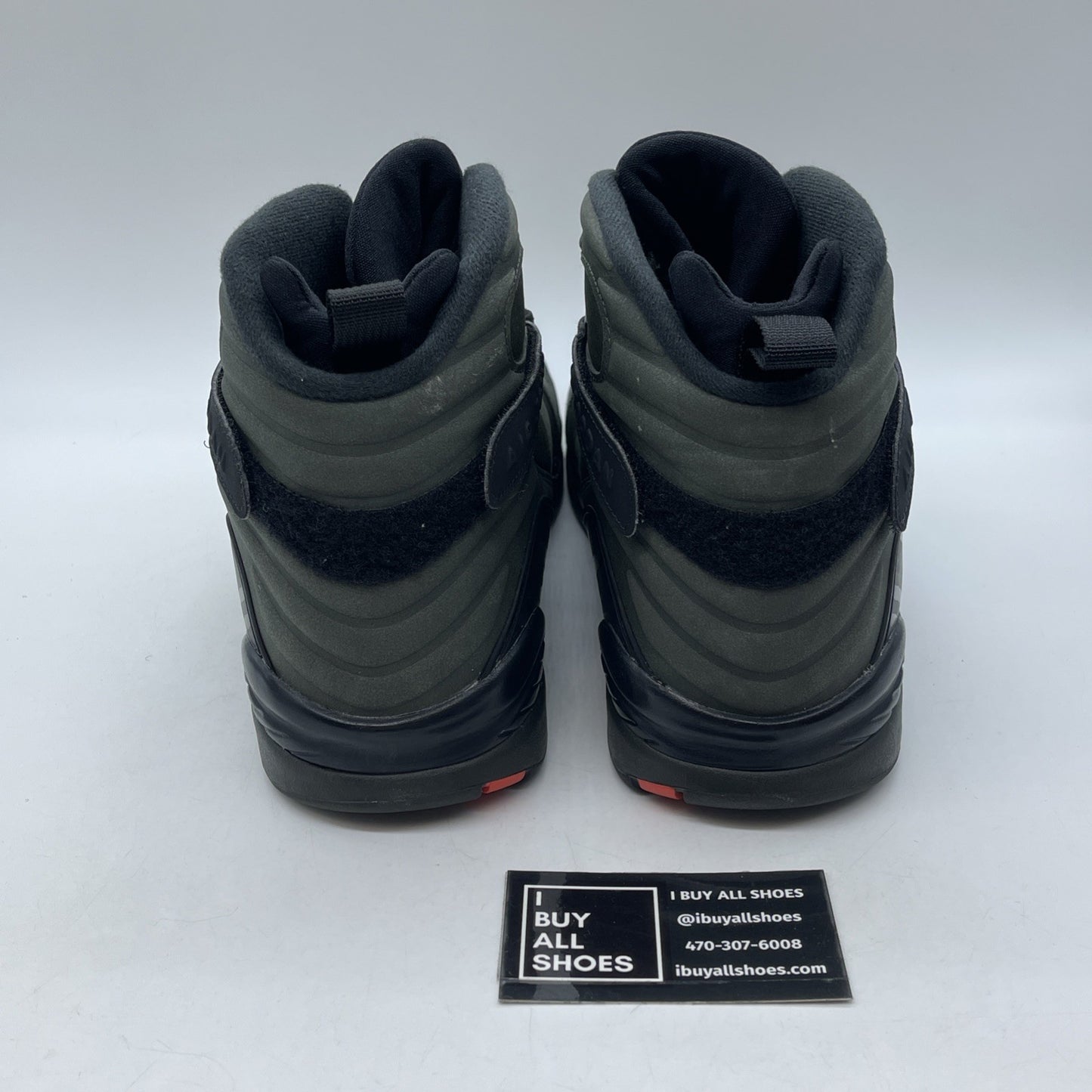 Size 14 - Air Jordan 8 Retro Take Flight Green Suede (305381-305)