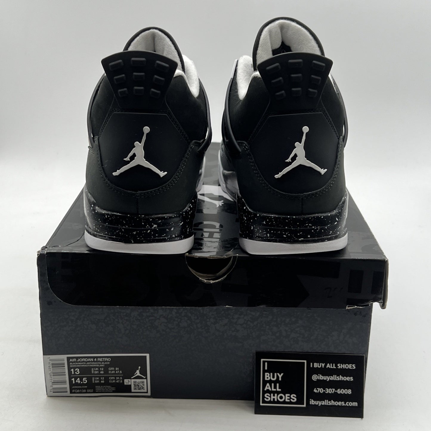 Size 13 - Air Jordan 4 Retro 2024 Fear (FQ8138-002)