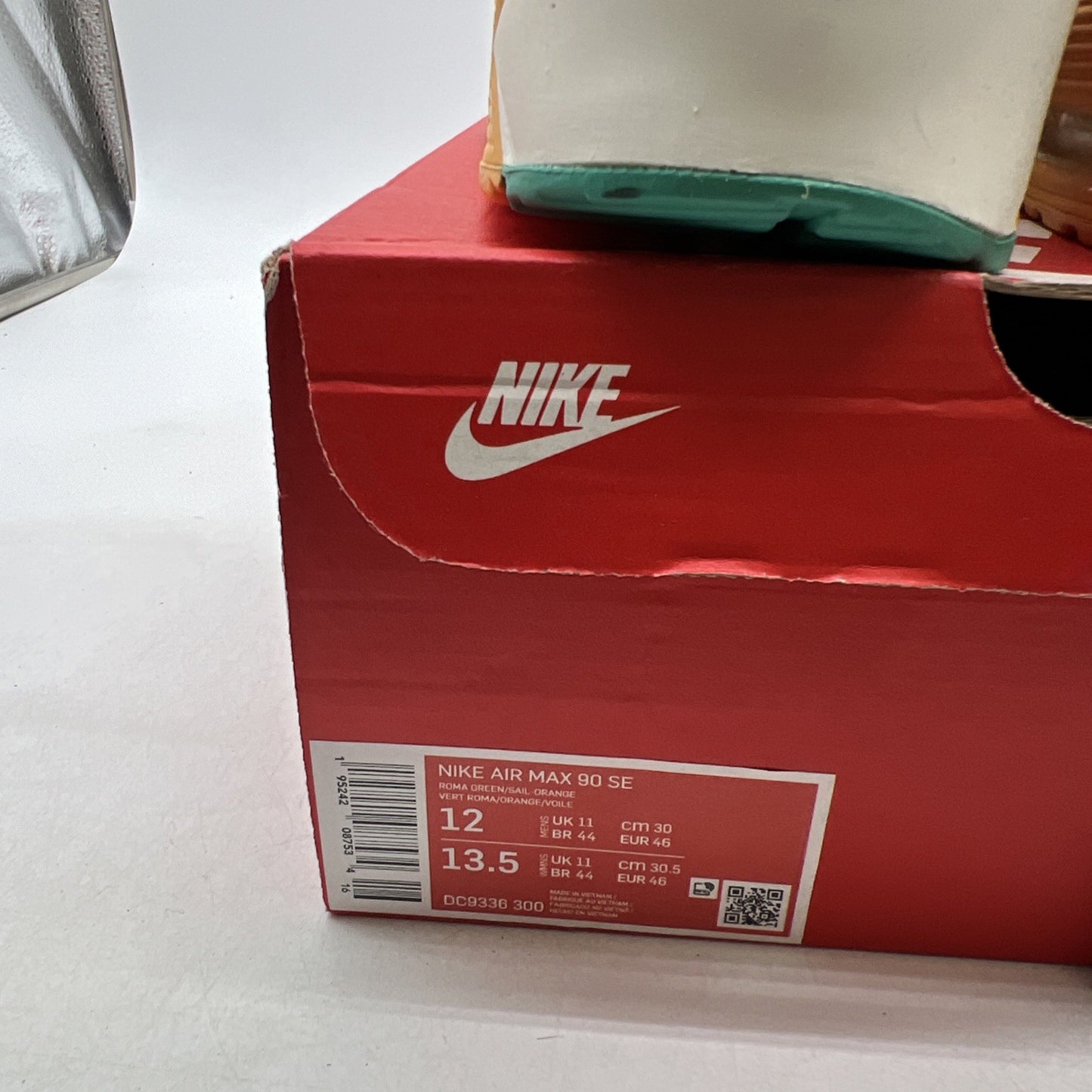 Size 12 - Nike Air Max 90 SE Roma Green Running Club (DC9336-300)