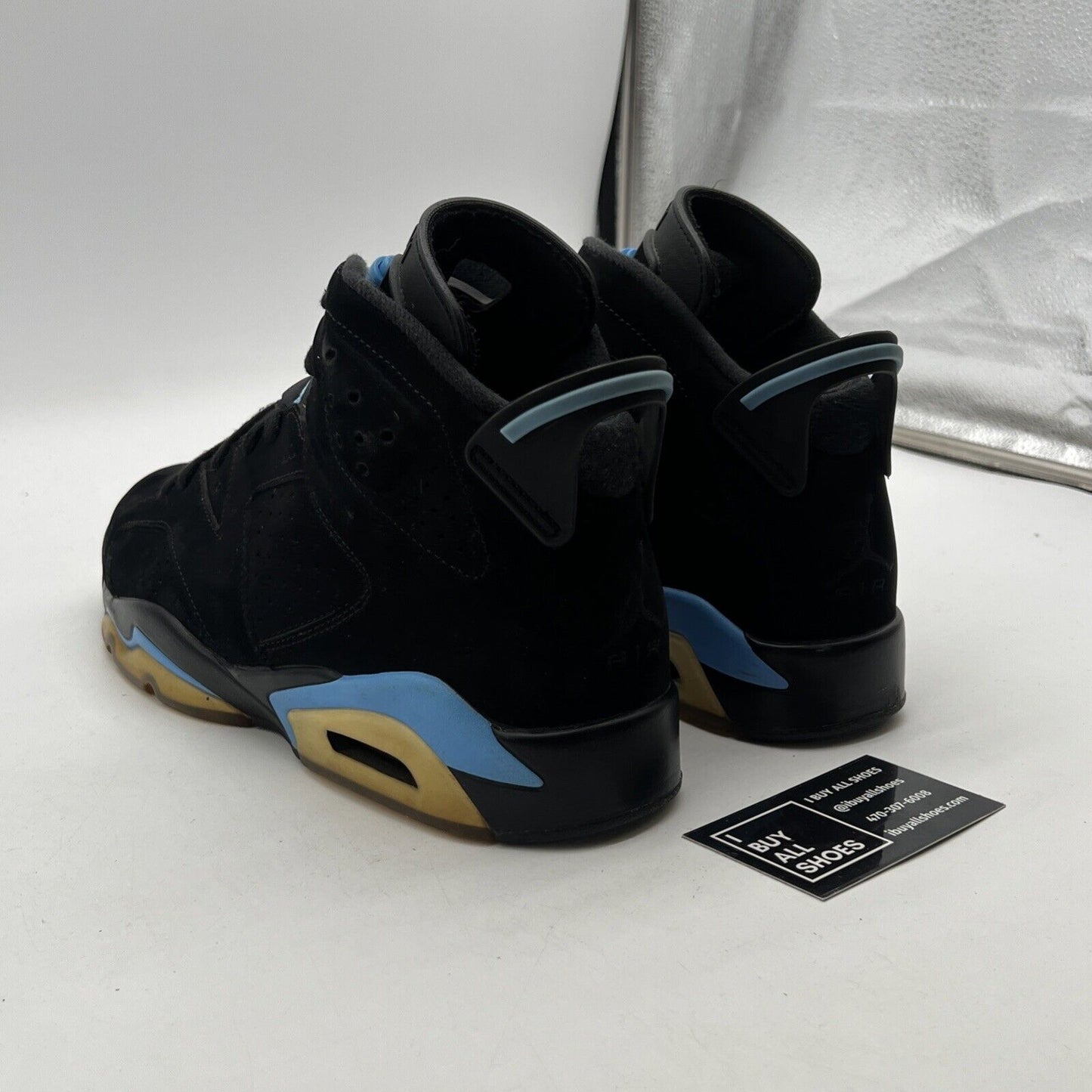 Size 10 - Air Jordan 6 Retro UNC (384664-006)