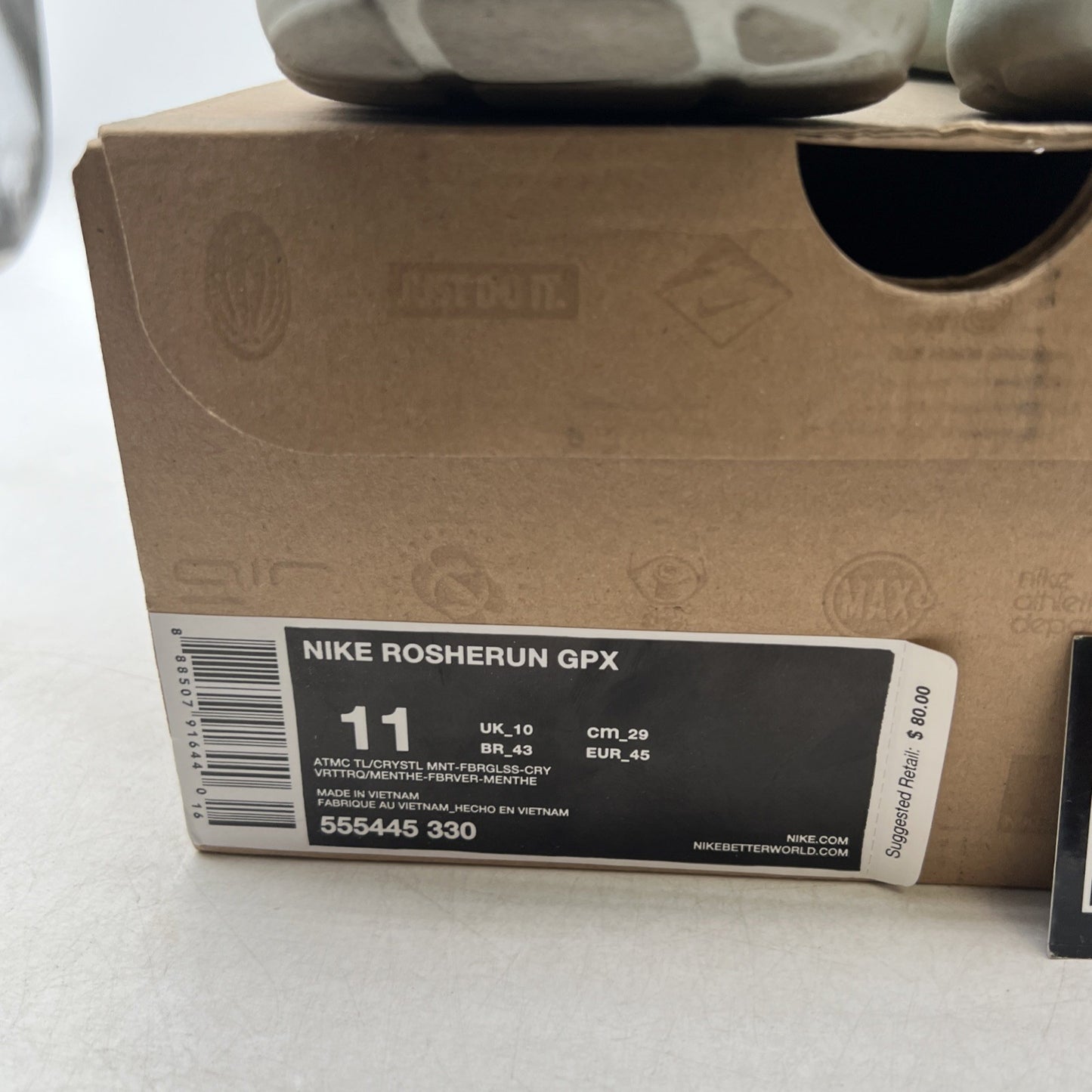 Size 11 - Nike Rosherun Gpx Blue (555445-330)