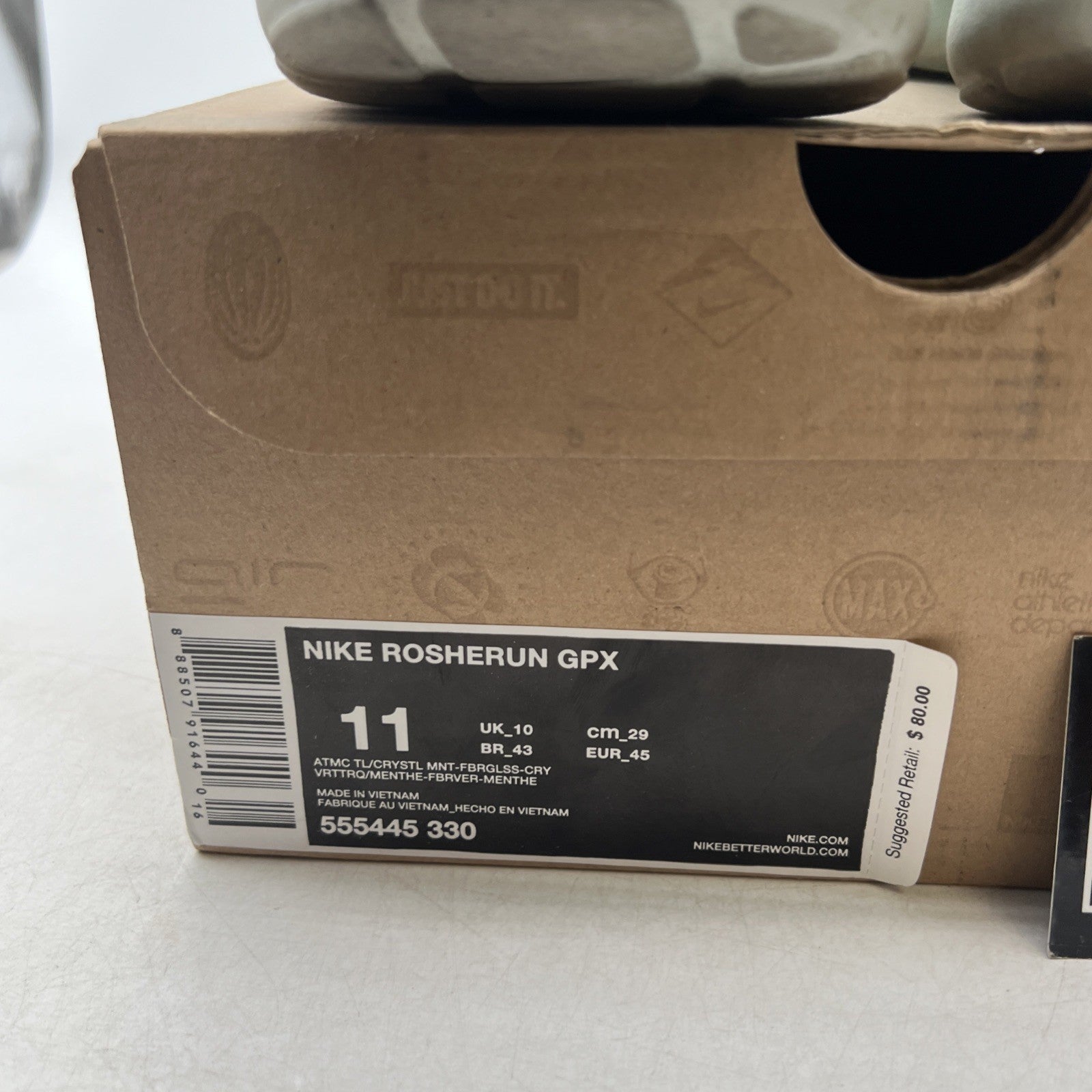 Size 11 - Nike Rosherun Gpx Blue (555445-330)