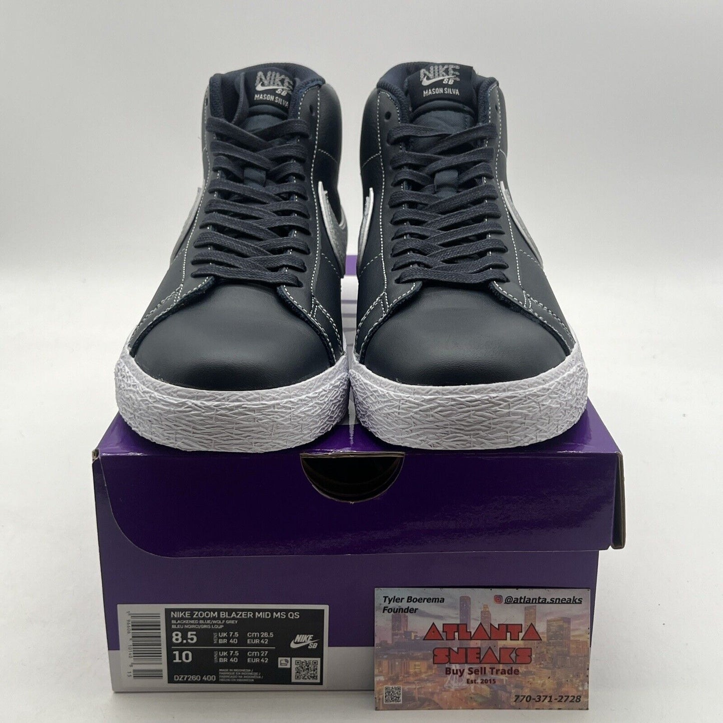 Size 8.5 - Nike Mason Silva x Zoom Blazer SB Mid Self-Portrait (DZ7260-400)