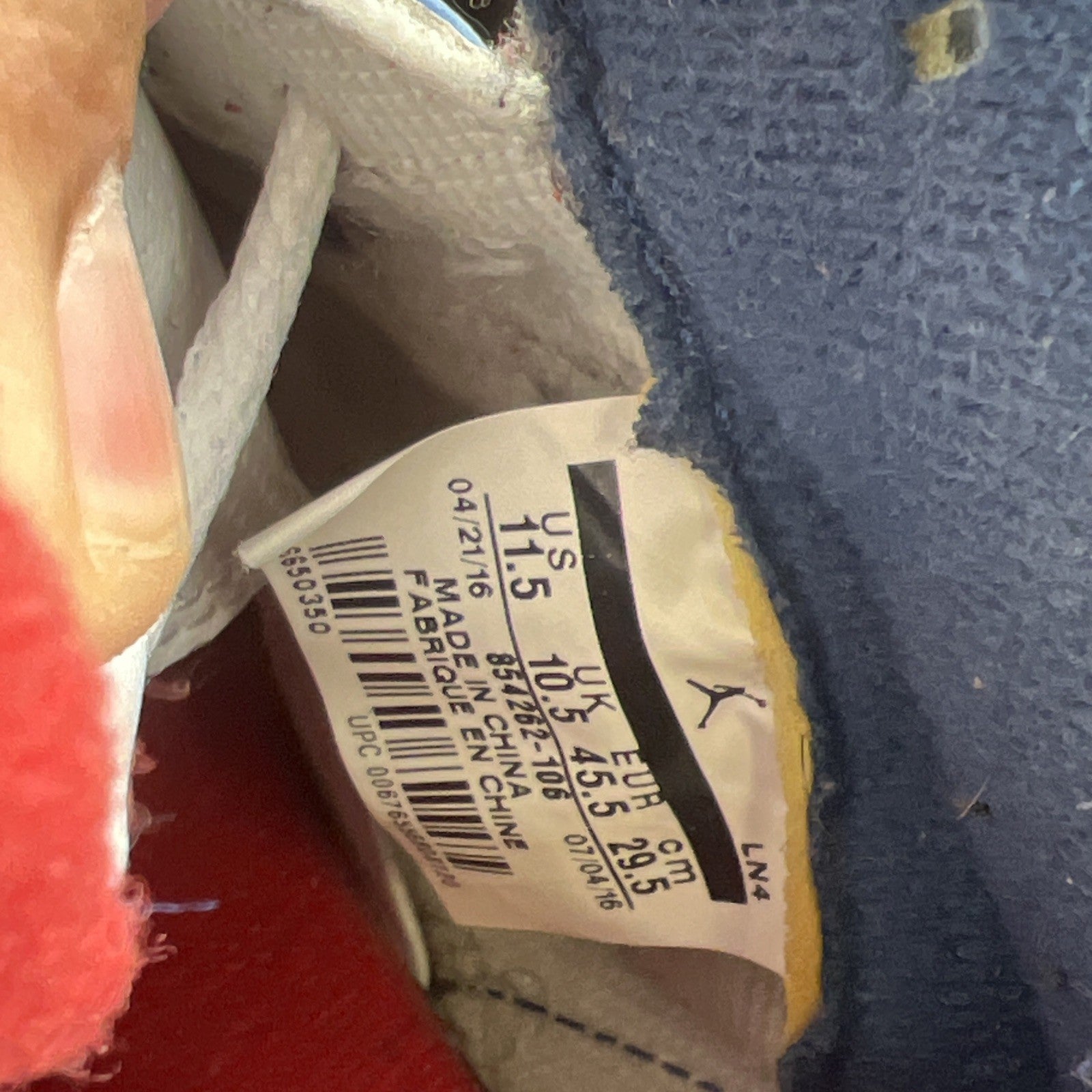 Size 11.5 - Air Jordan 3 Retro OG Mid True Blue (845262-106)
