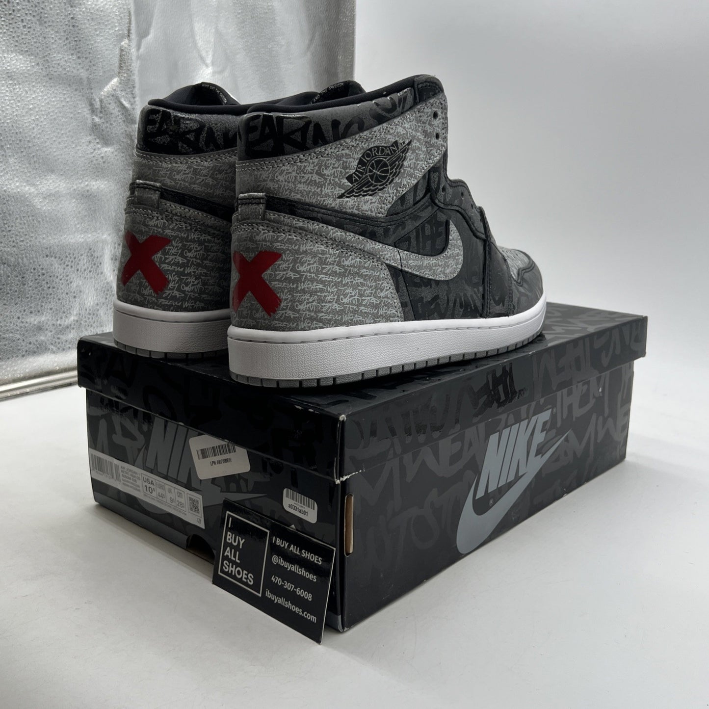Size 10.5 - Air Jordan 1 OG High Rebellionaire (555088-036)