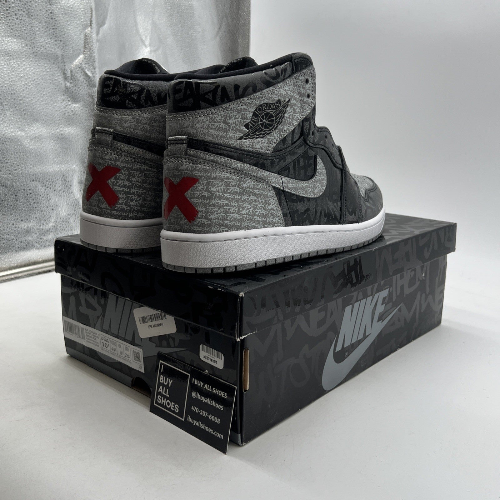 Size 10.5 - Air Jordan 1 OG High Rebellionaire (555088-036)