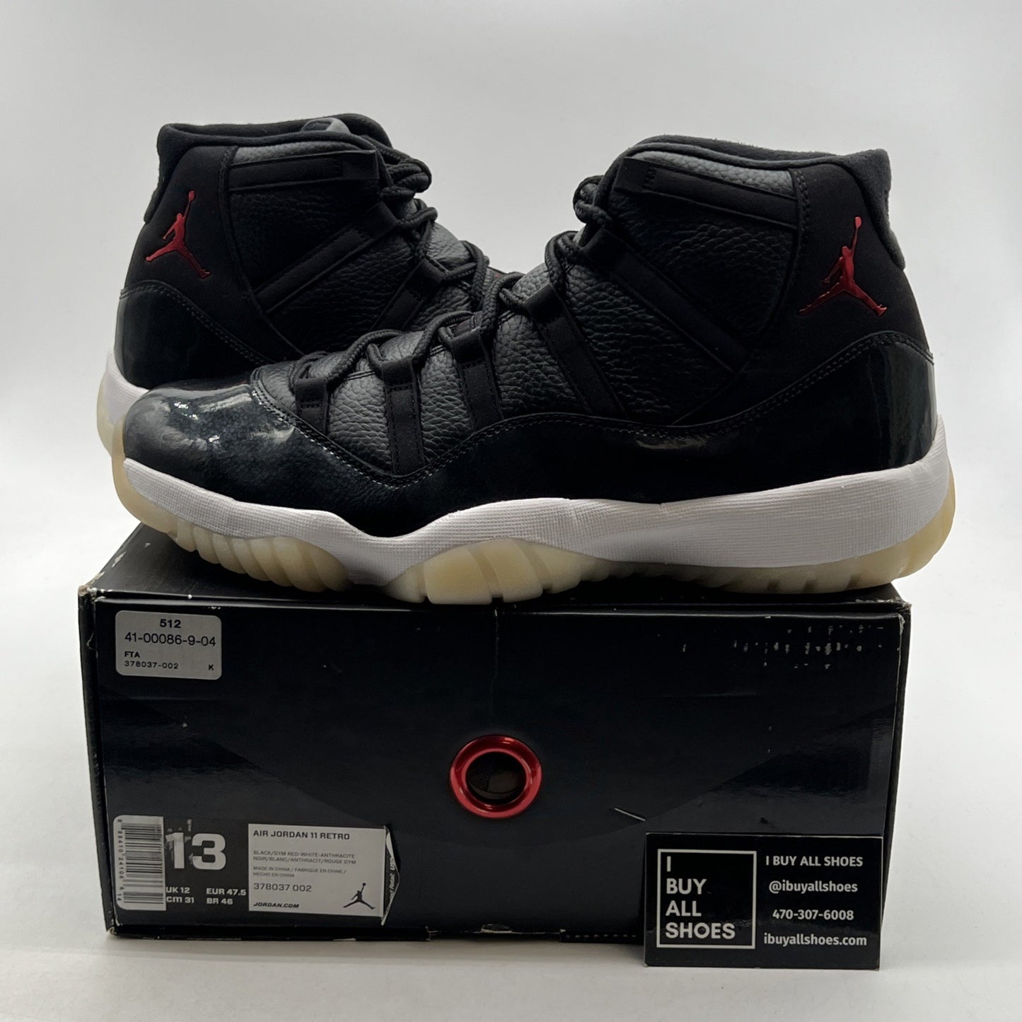 Size 13 - Air Jordan 11 Retro 72-10 2015 (378037-002)