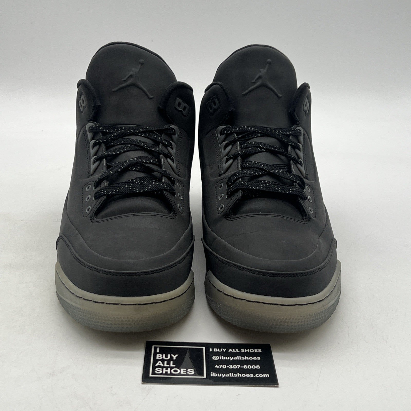 Size 13 - Air Jordan 3 5Lab3 Reflective Black (631603-010)