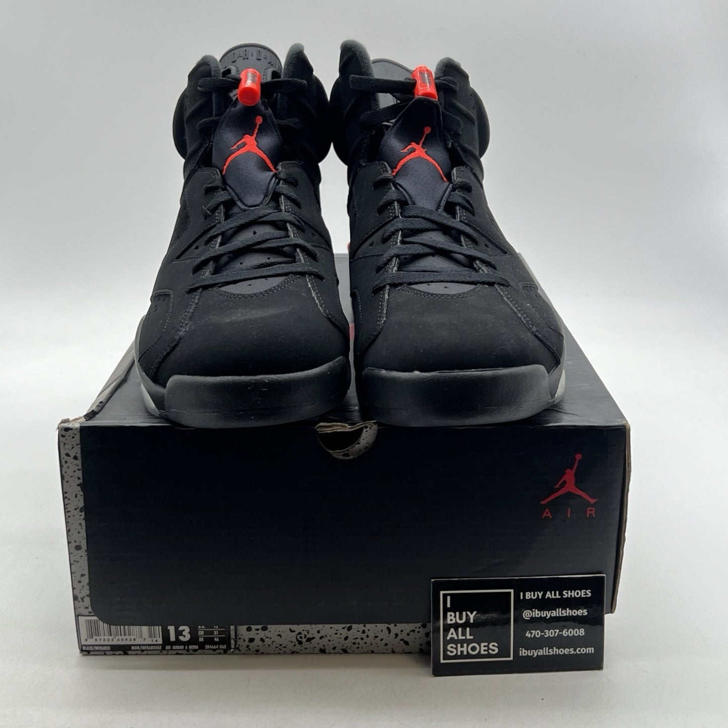 Size 13 - Air Jordan 6 Retro Mid Infrared (384664-060)