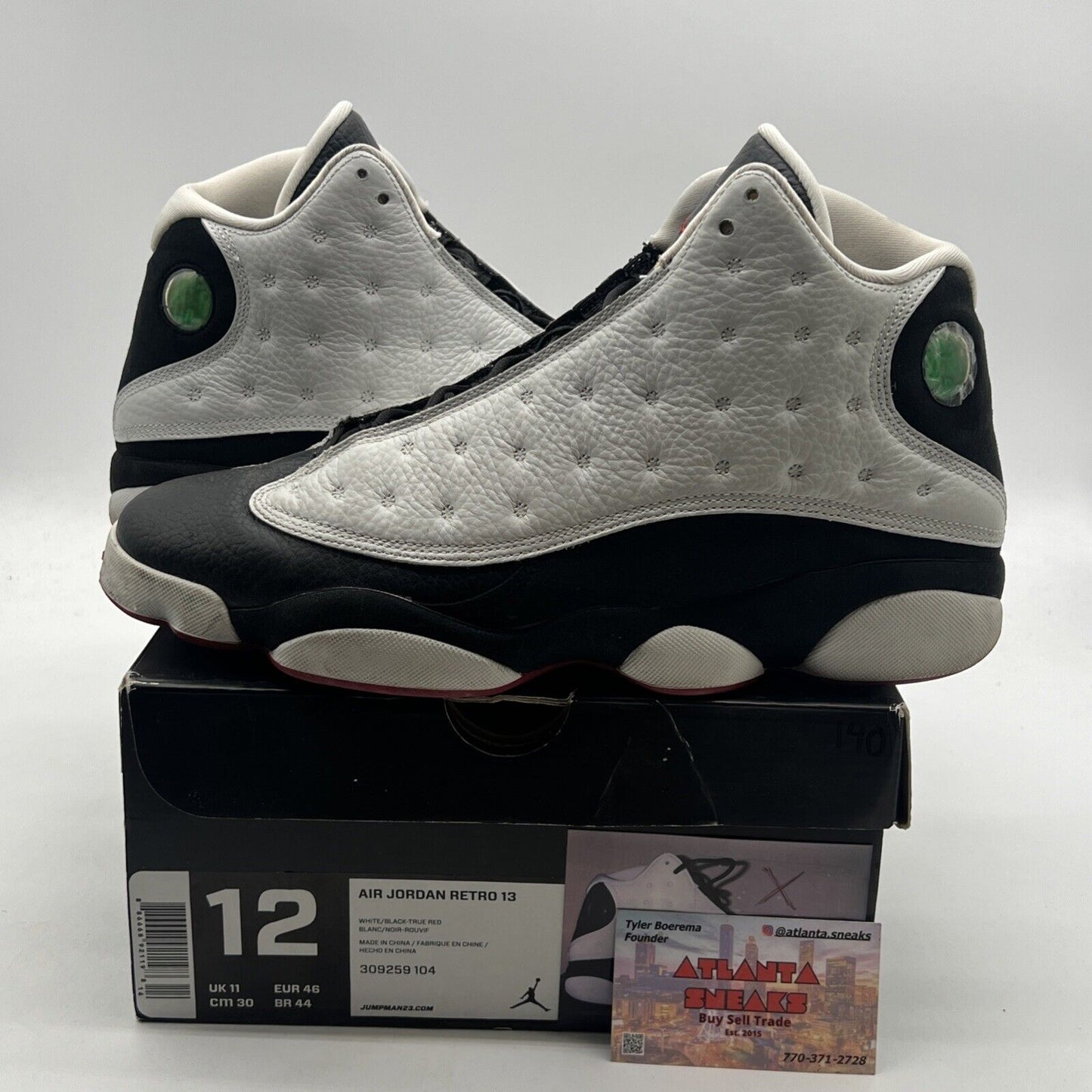 Size 12 - Air Jordan 13 Retro 2013 He Got Game (309159-104)